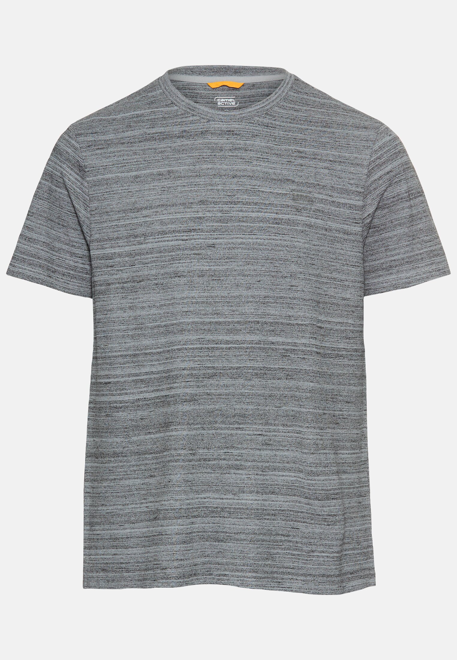 Men T-shirt with cooling performance Stone blue frontal front