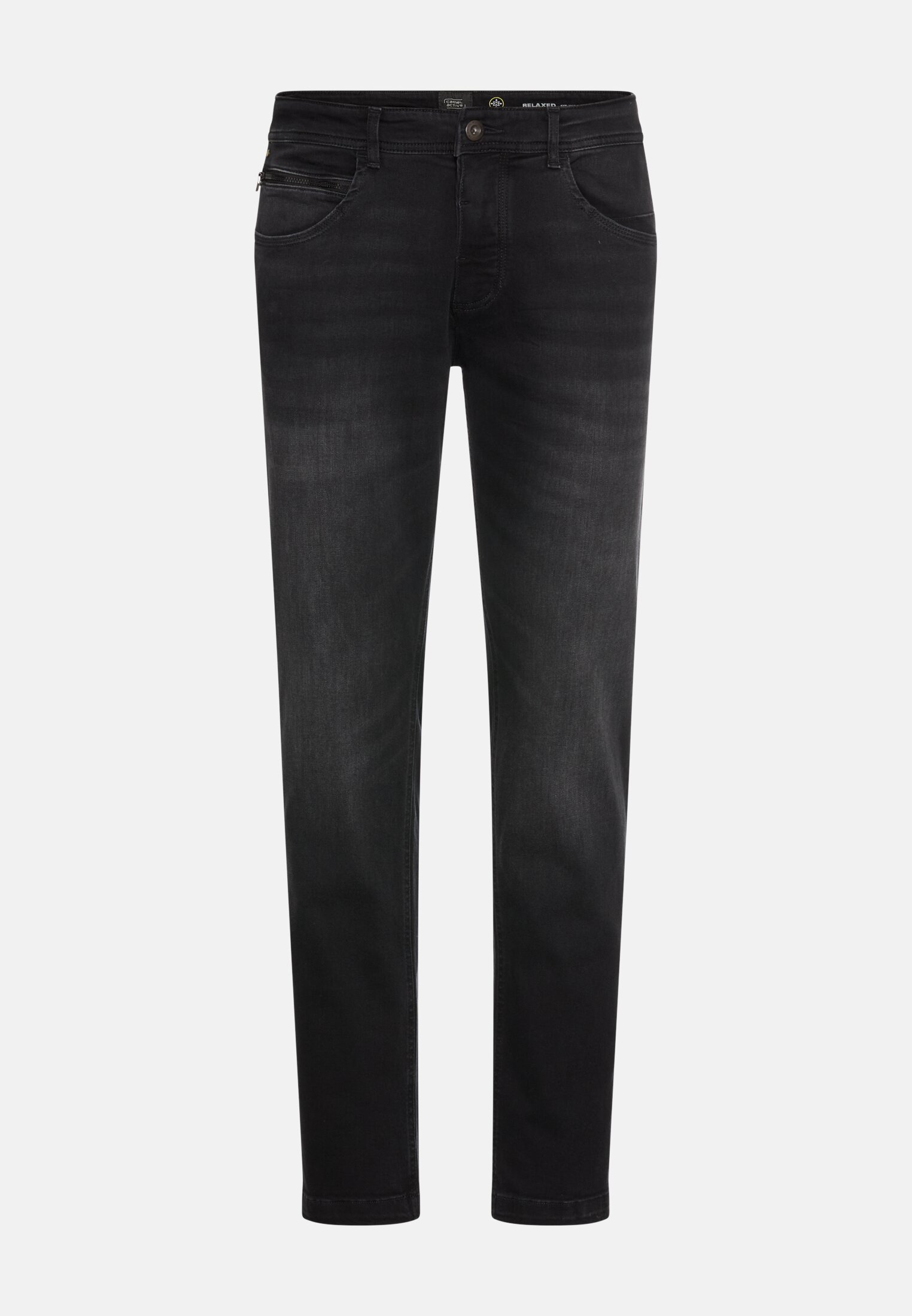 Men fleXXXactive® Jeans Relaxed Fit Graphite gray frontal front