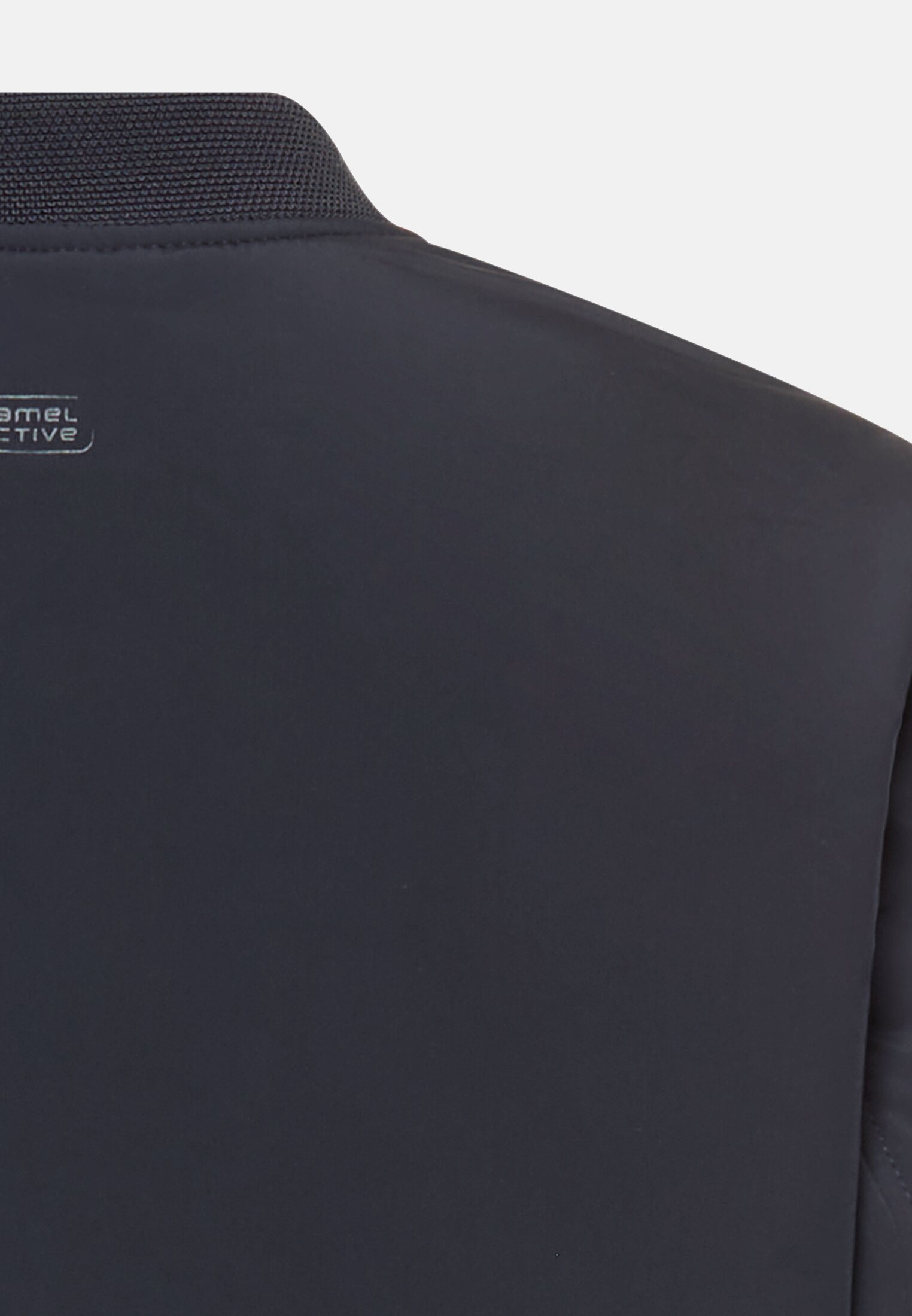 Damen Jacke mit 2-Wege-Reißverschluss Navyblau hinten nah