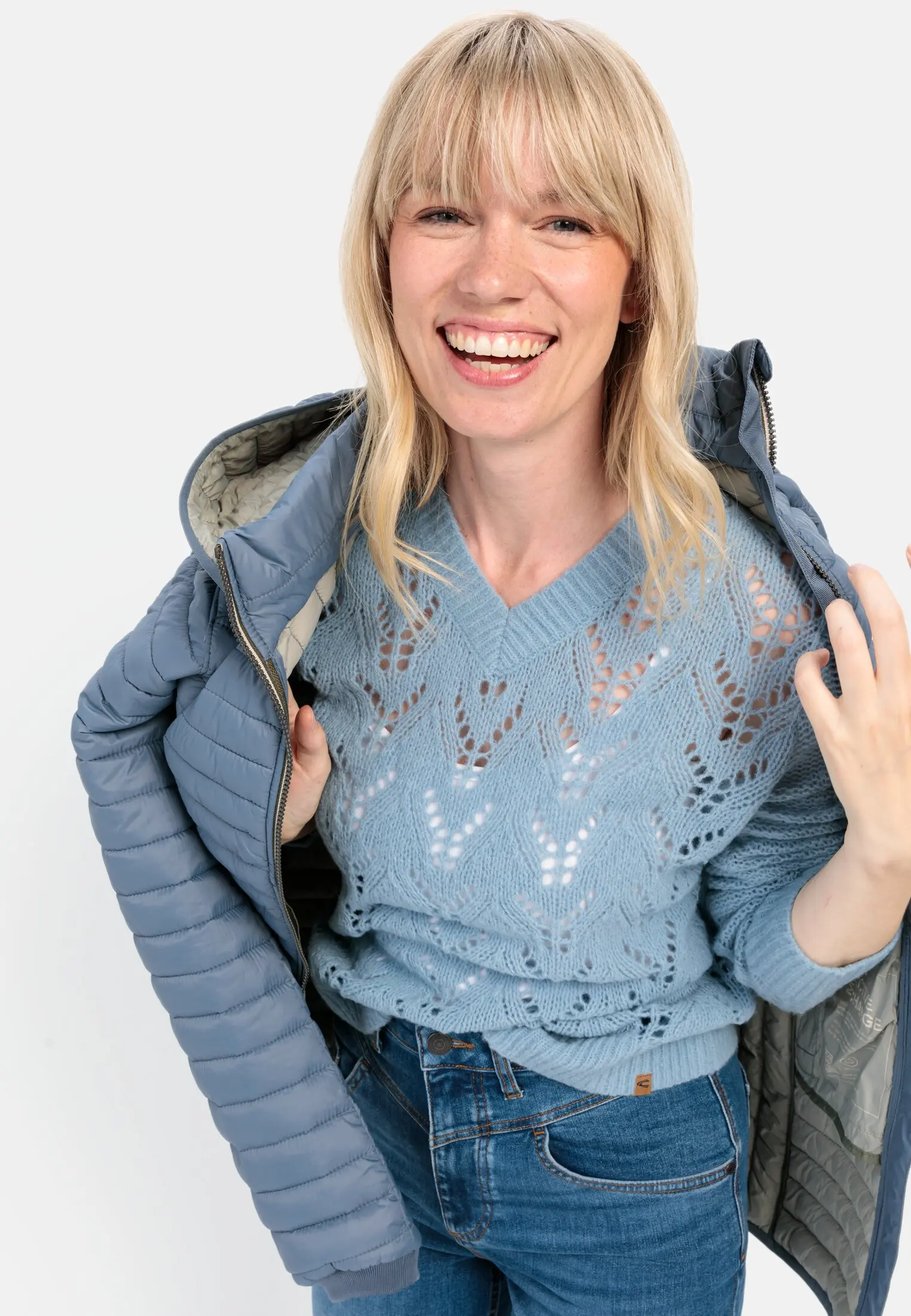 Pullover für Damen in Hellblau | M | camel active