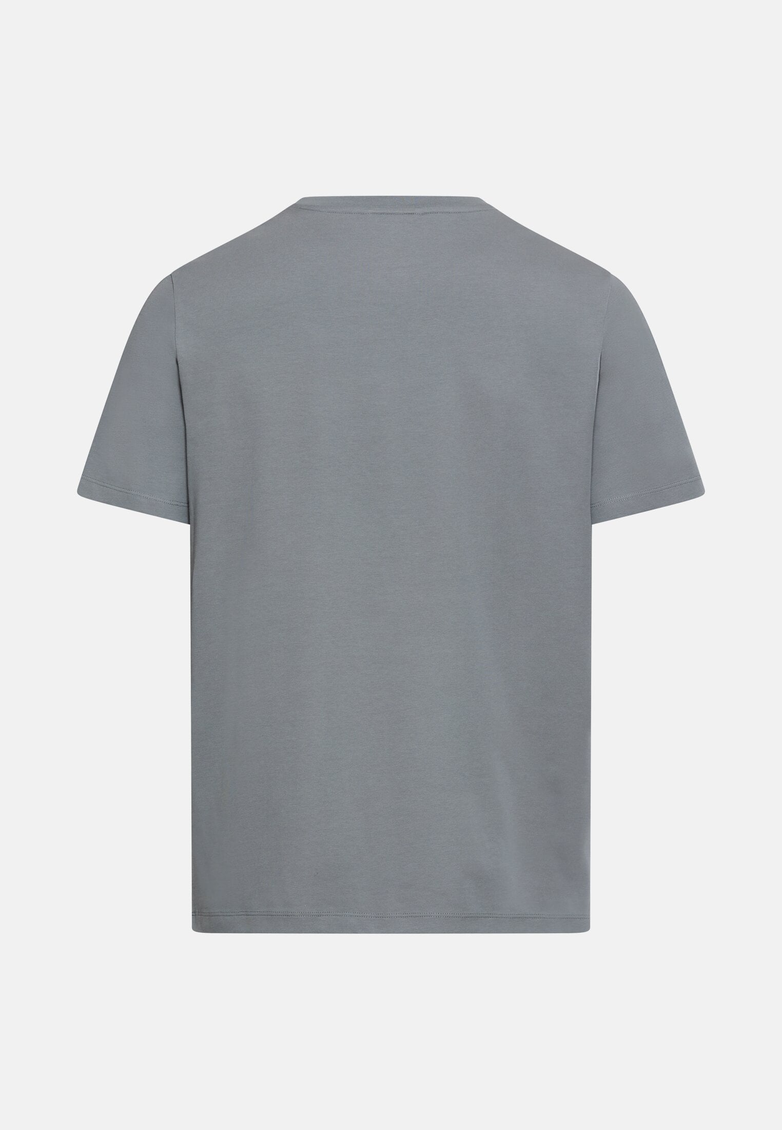 Men fleXXXactive® T-shirt with crew neck Stormy frontal back