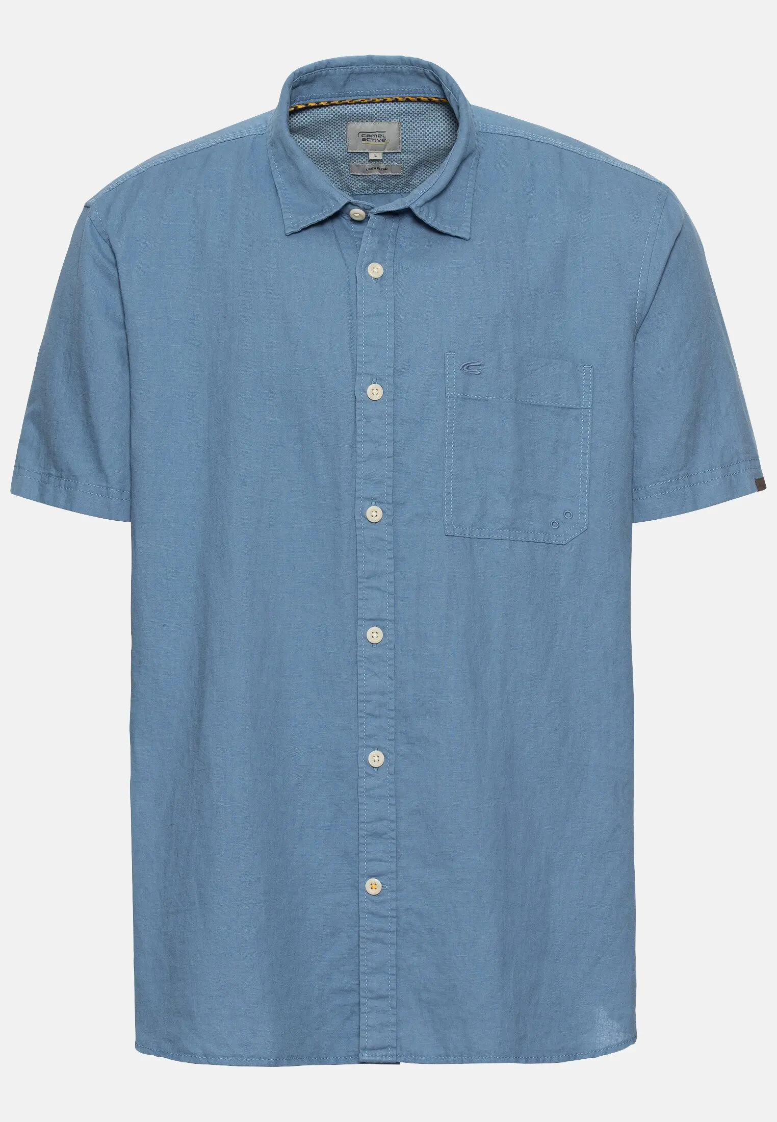 Short-sleeved shirt for Herren in Blue | S | camel active
