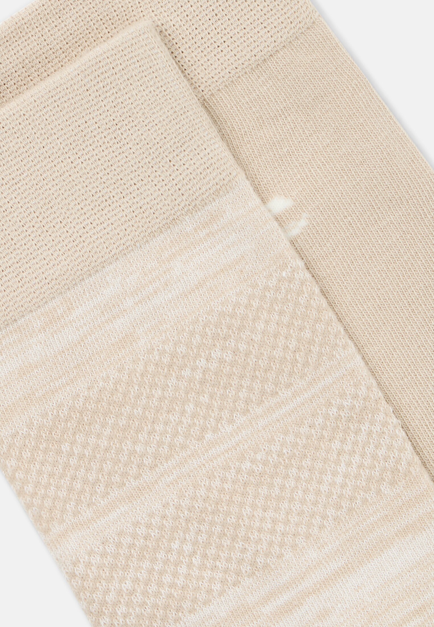 Men Socks in a pack of two, made from a cotton blend Beige close back