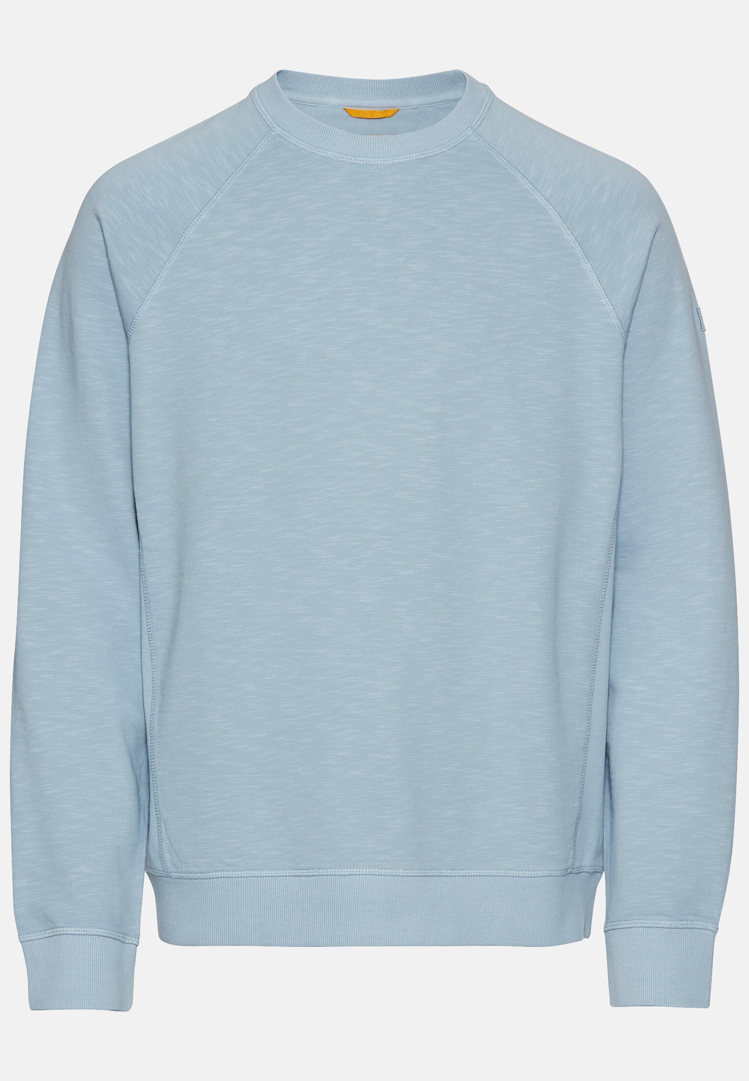 Men Sweatshirt made from pure Cotton Light Blue