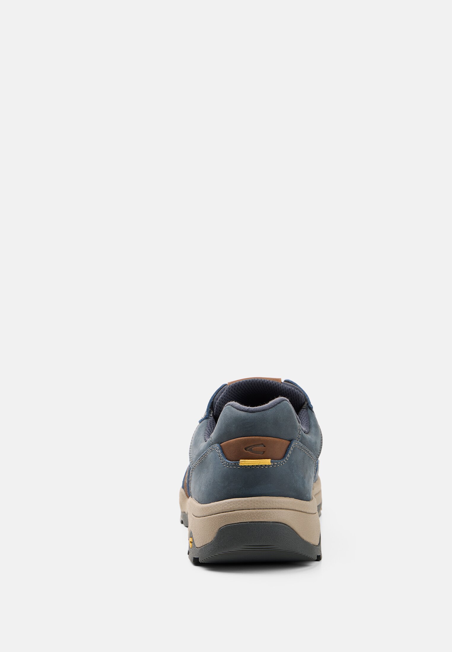 Herren EVOLUTION Sneaker aus echtem Leder Navy/natur vorne nah