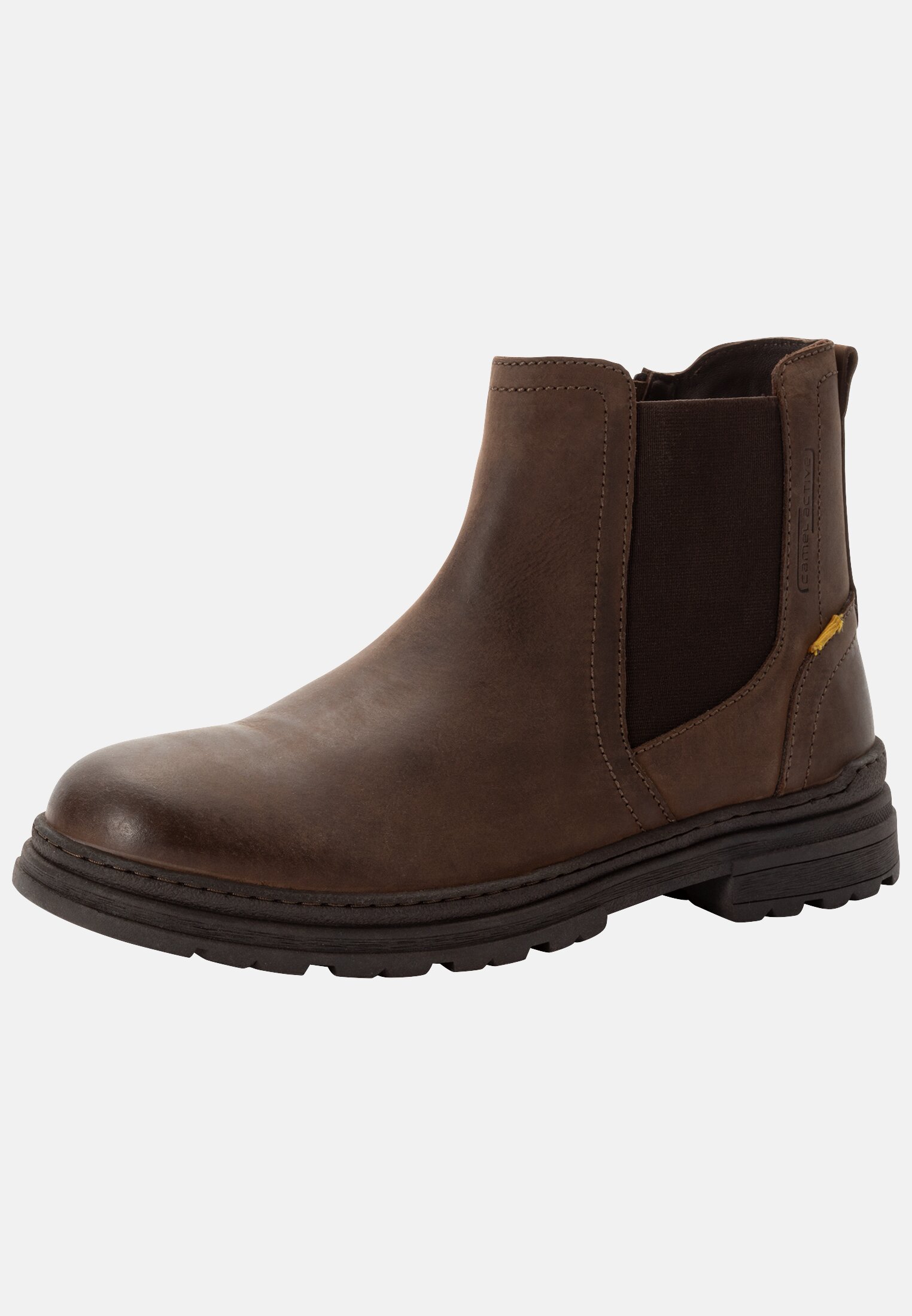 MI_CAKT004-0400-320_2G-00 Herren Chelsea Boot aus Rindsleder Braun frontal hinten