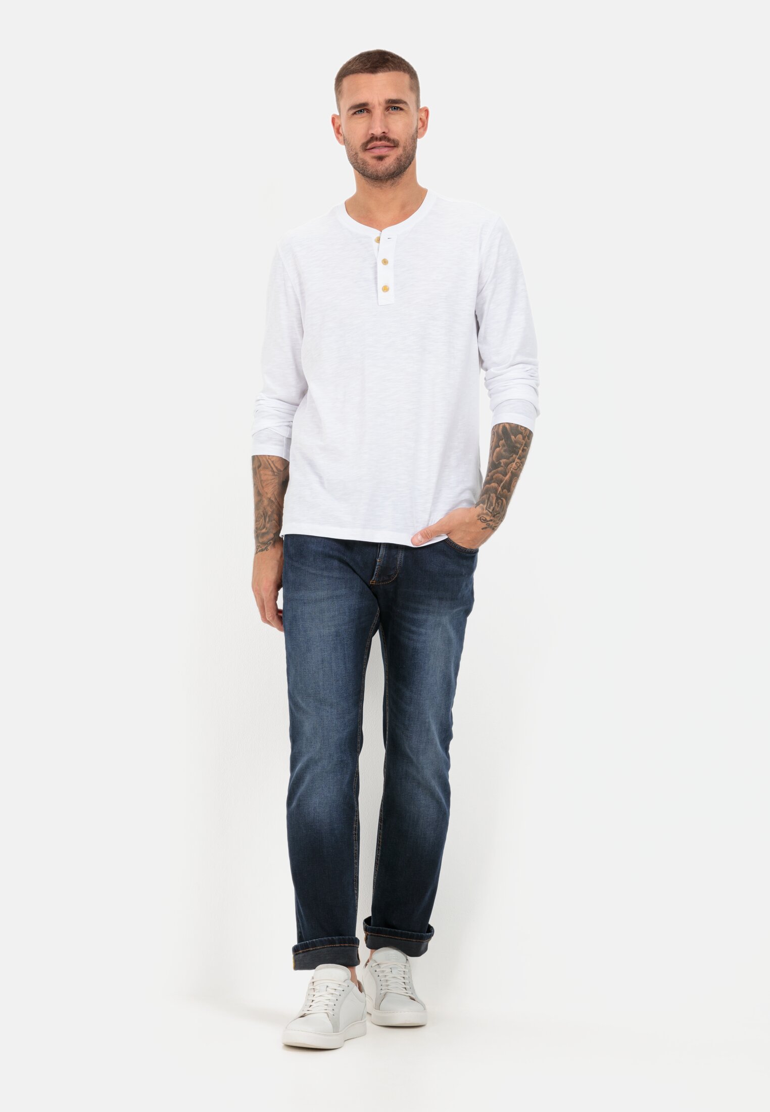 Relaxed Fit für Herren in Blau | 31/32 | camel active