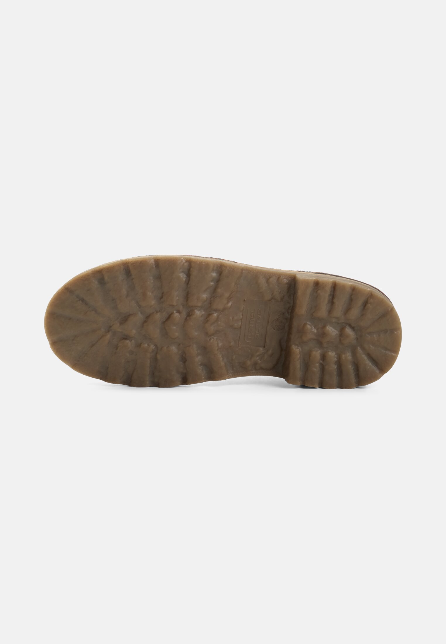 Men Lace-up shoe made of genuine leather Brown close back