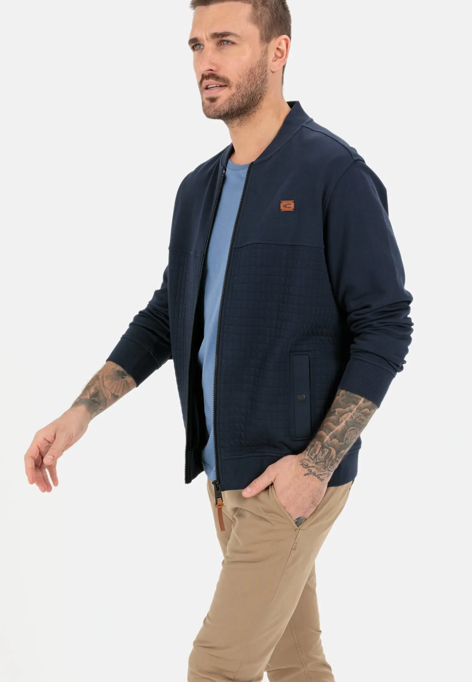Sweatjacke für Herren in Dunkelblau | S | camel active