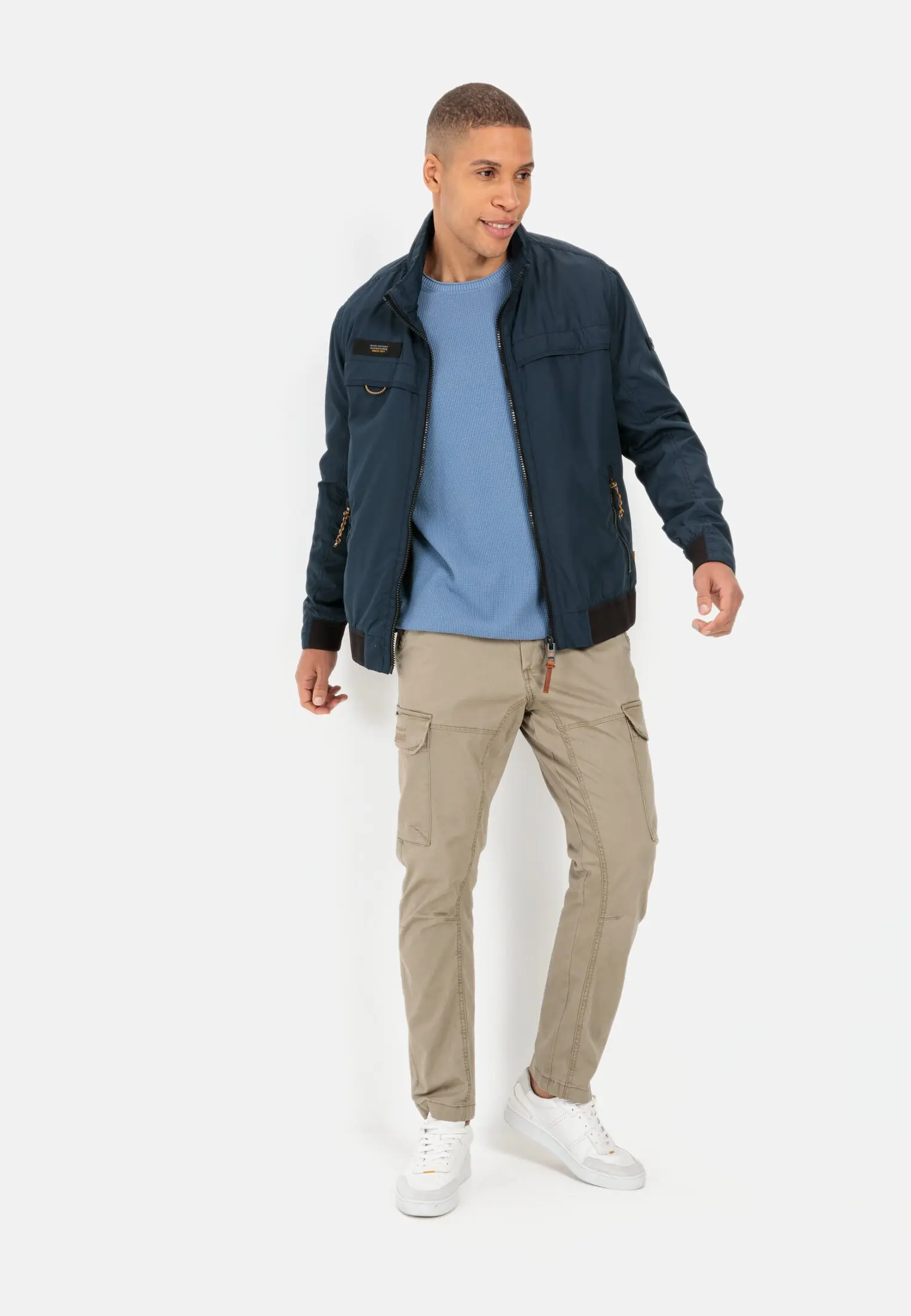 Leichter Blouson für Herren in Dunkelblau | 48