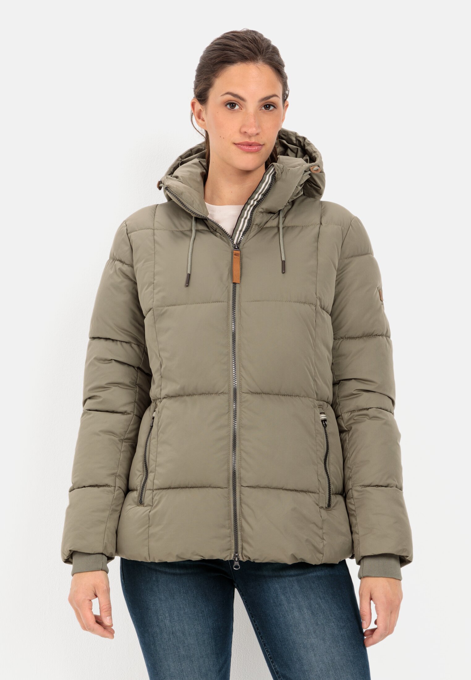 Damen Puffer Jacke - Slim Fit mit Kapuze main image 0