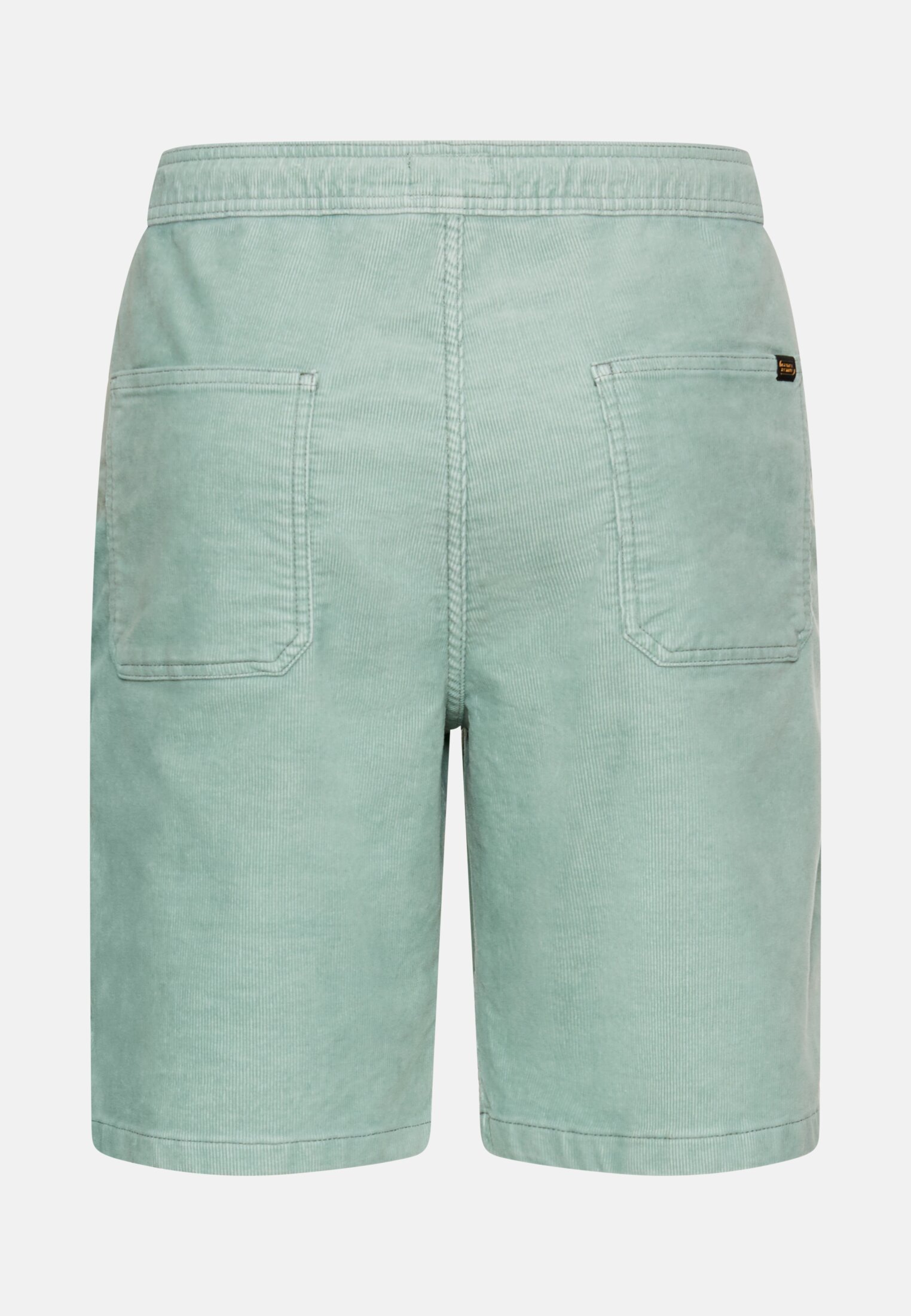 Men Bermuda shorts with drawstring Ocean Green frontal back