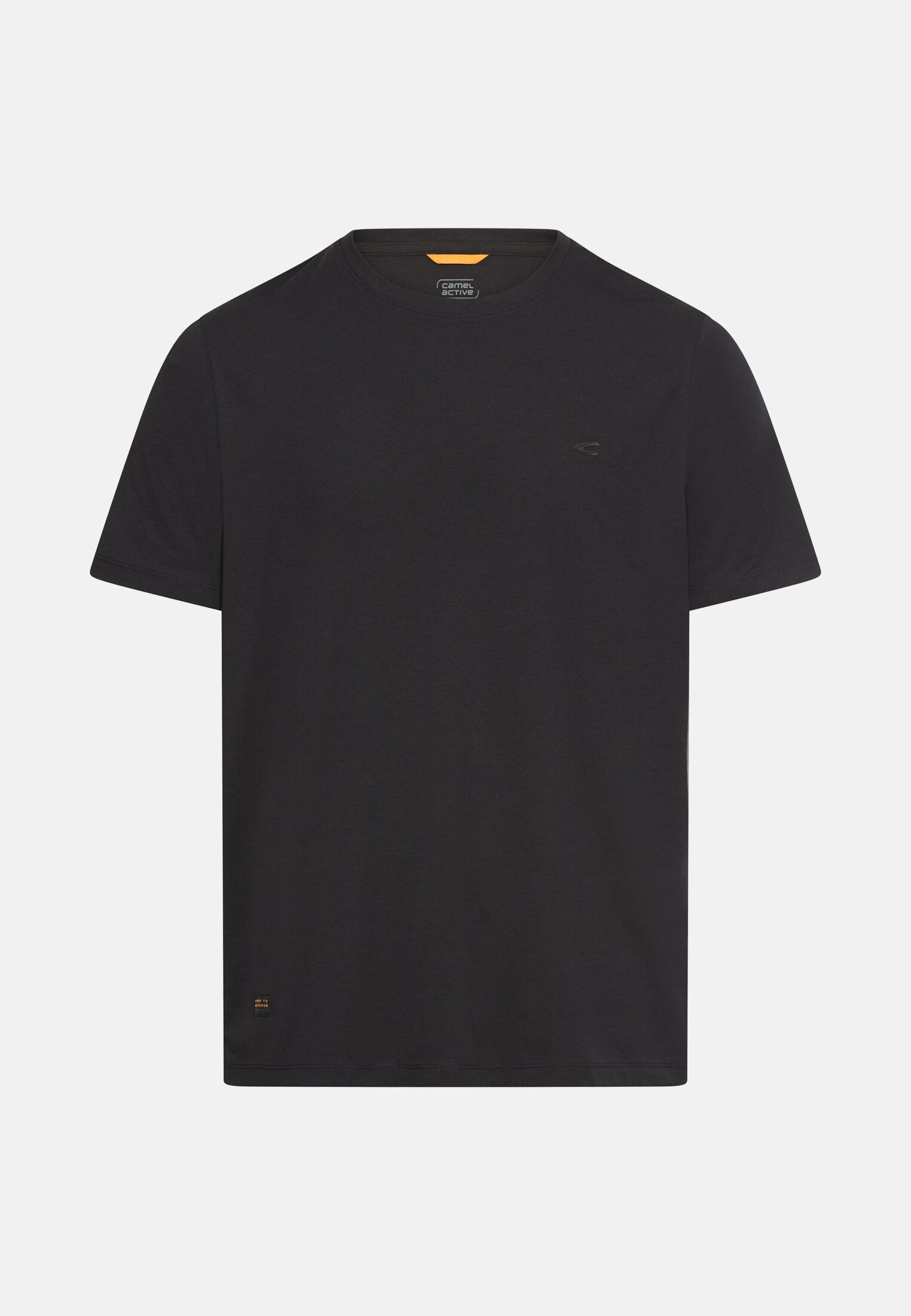 Herren fleXXXactive® T-Shirt mit Quick Dry Funktion Schwarz frontal vorn