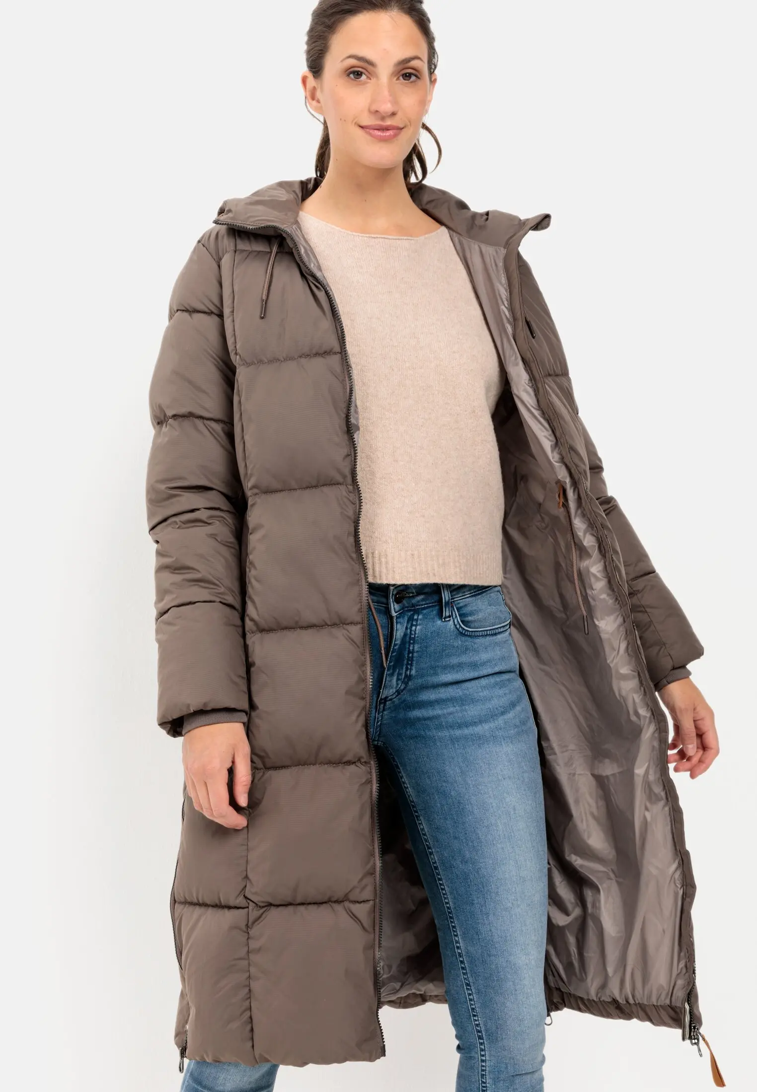 Steppmantel für Damen in Braun | 34 | camel active