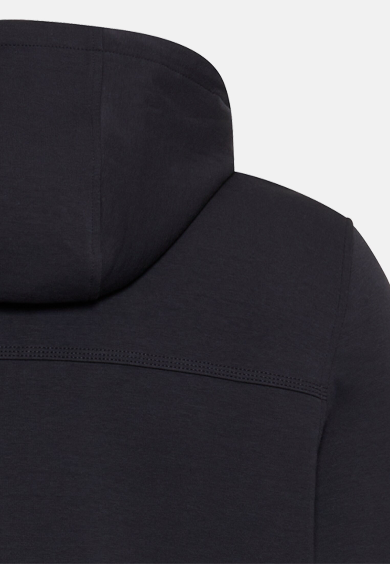 Men fleXXXactive® Sweat Jacket with a hood Dark Navy close back