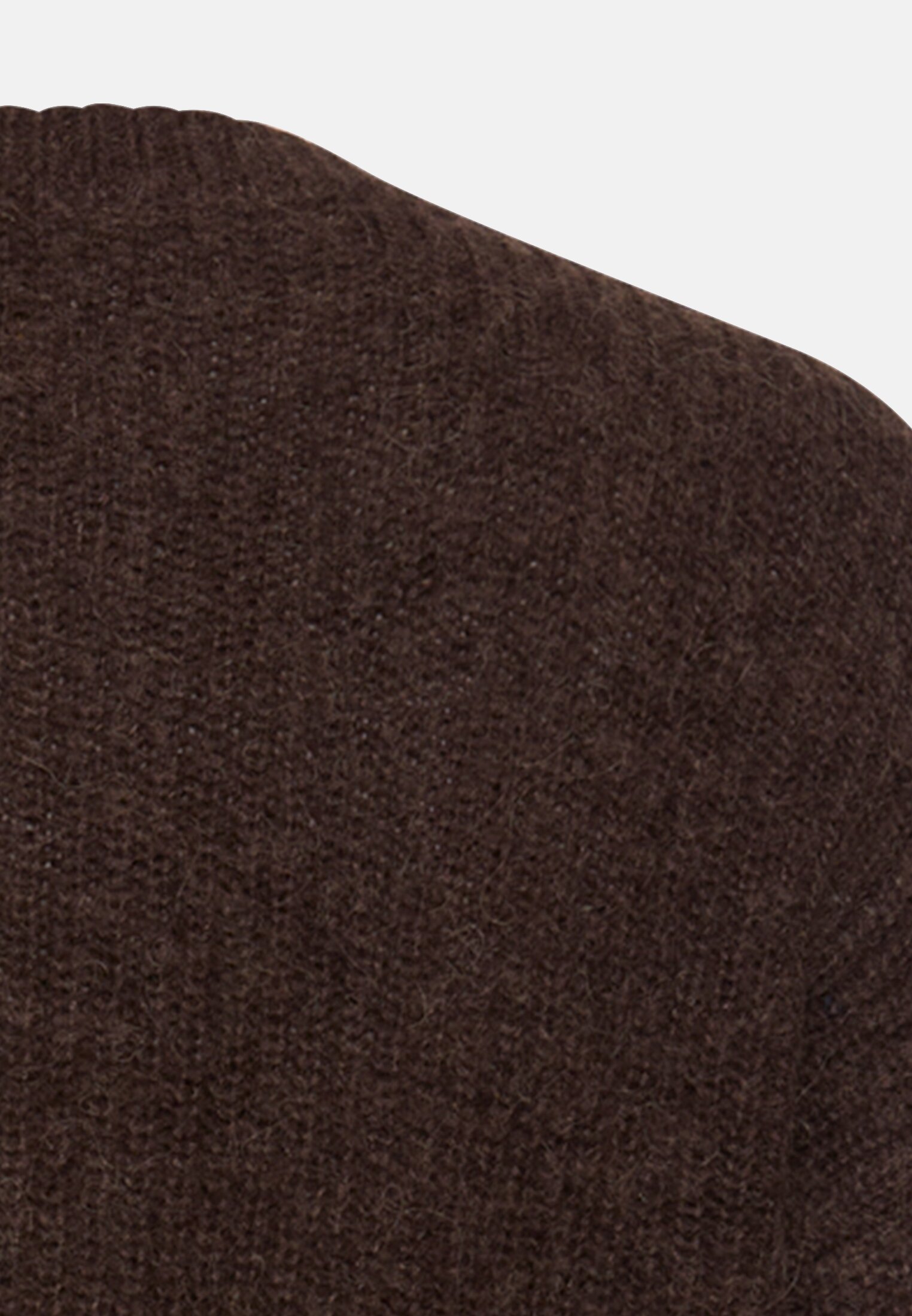 Women Cardigan with straight fit Brown close back