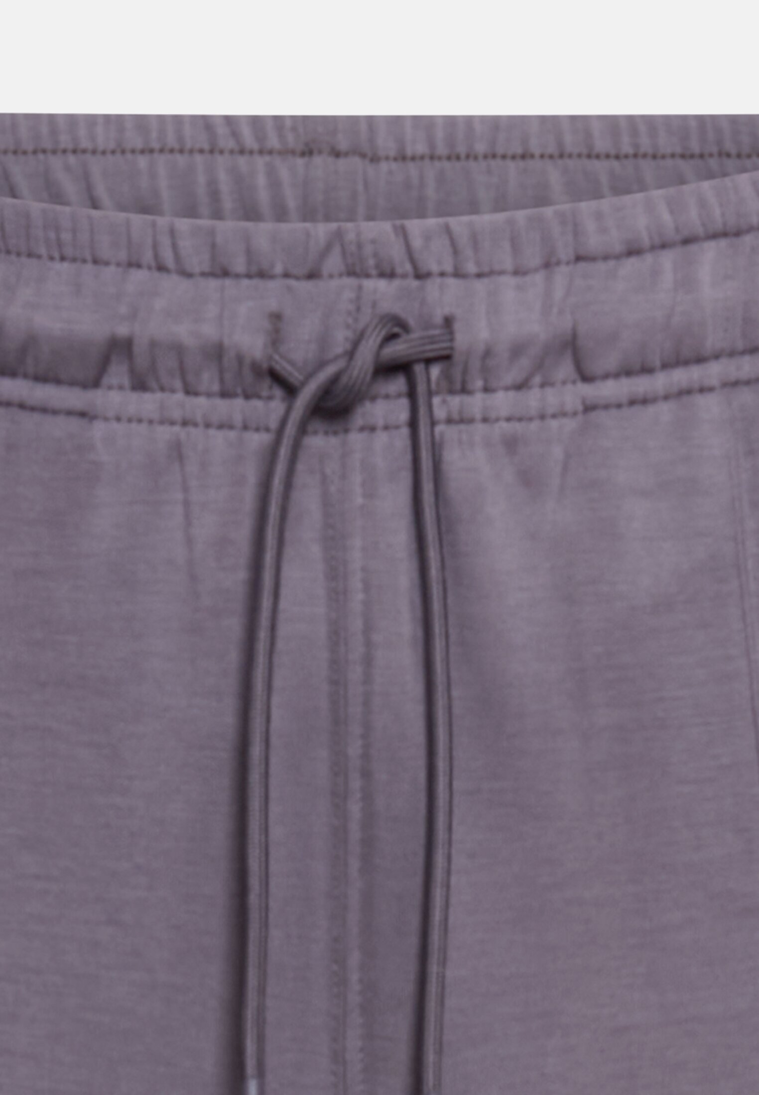 Damen Casual Pants im Jogger-Stil mit elastischem Bund Misty Lilac vorne nah