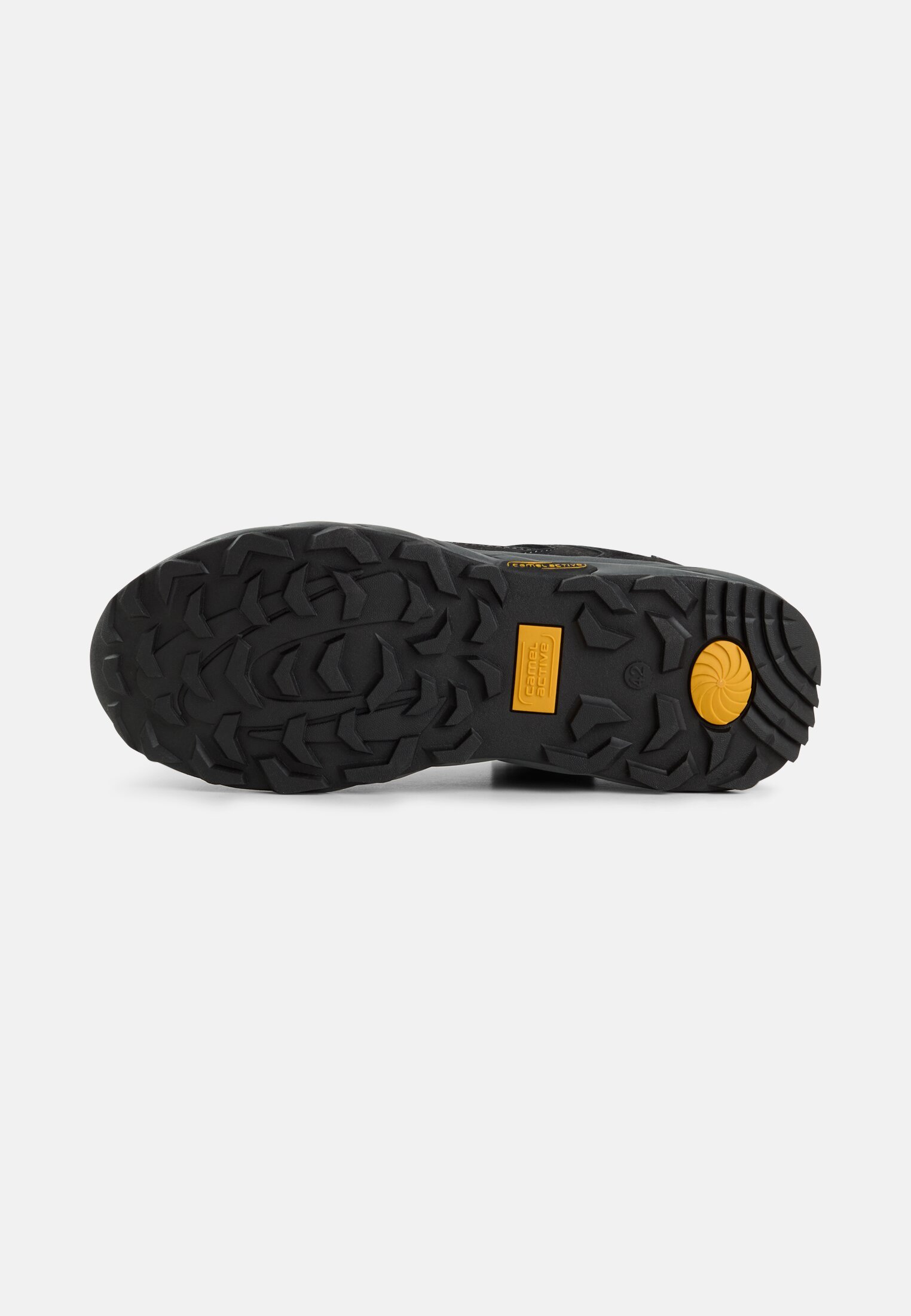 Men Sneakers made of nubuck leather Black close back