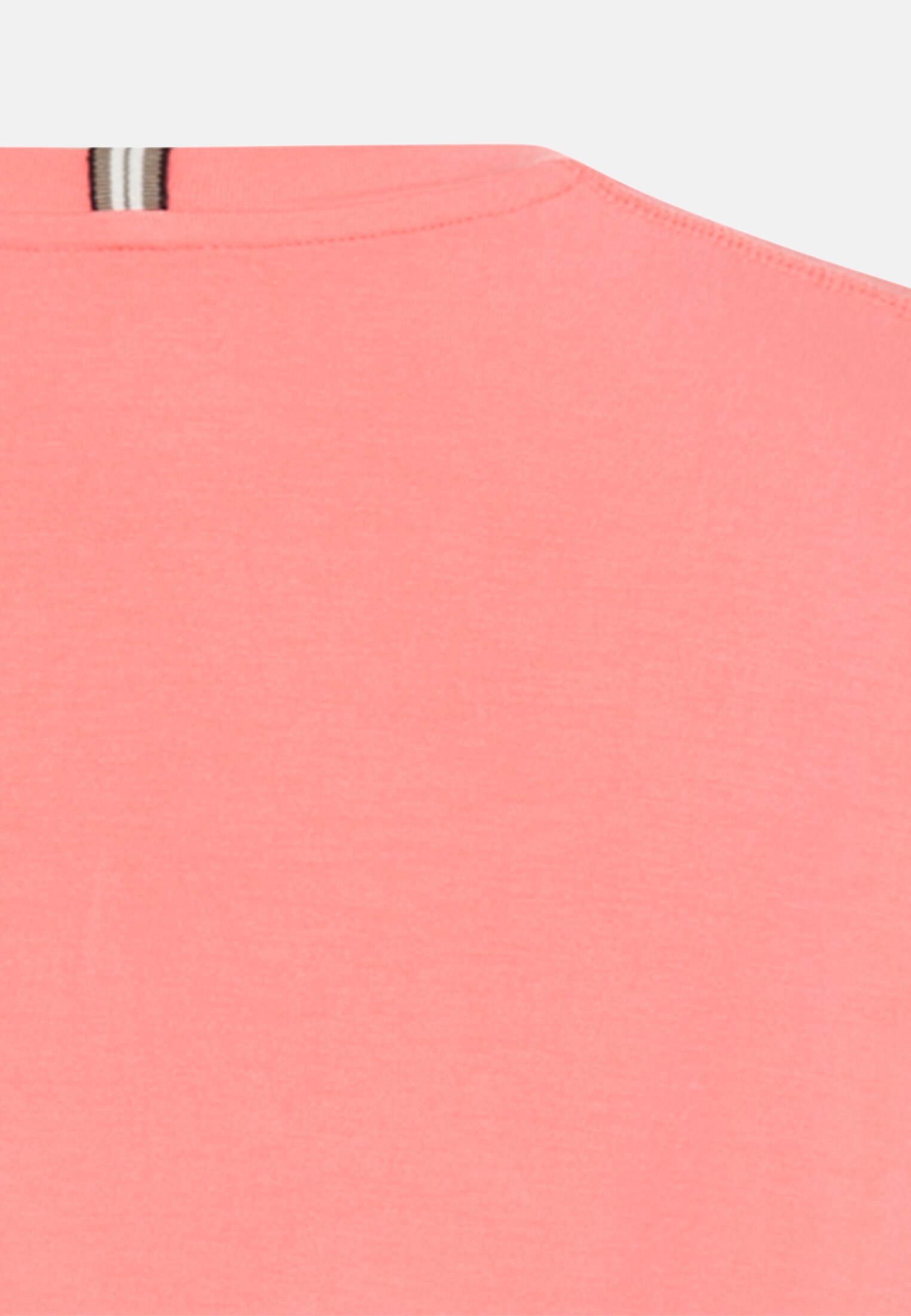 Vrouwen Shirt met lange mouwen en ronde hals Bes achter dichtbij