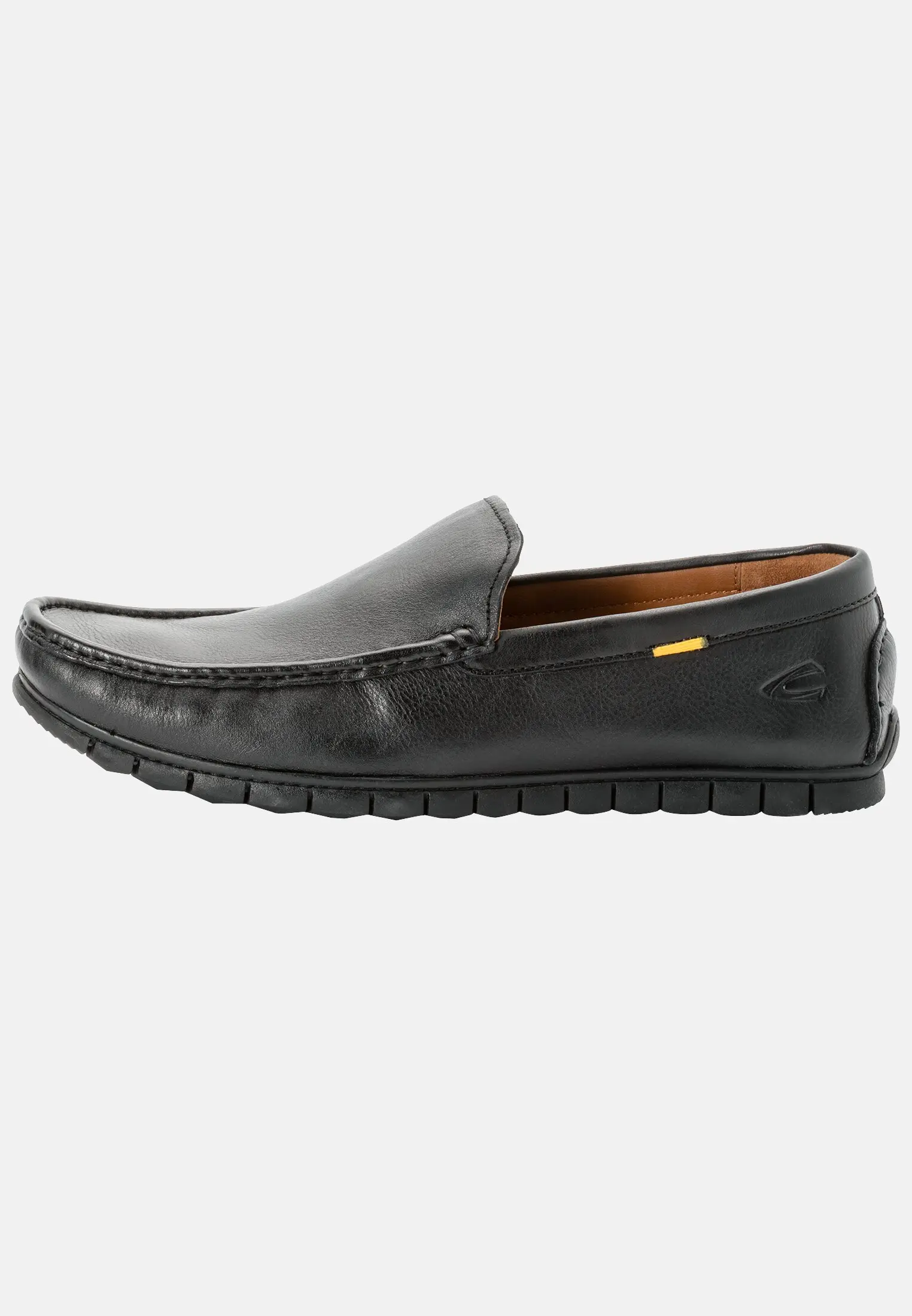 Lederslipper für Herren in Schwarz | 47 | camel active