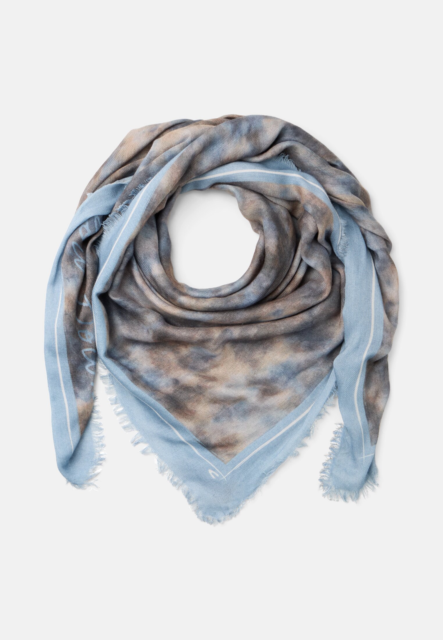 Women Patterned scarf frontal front