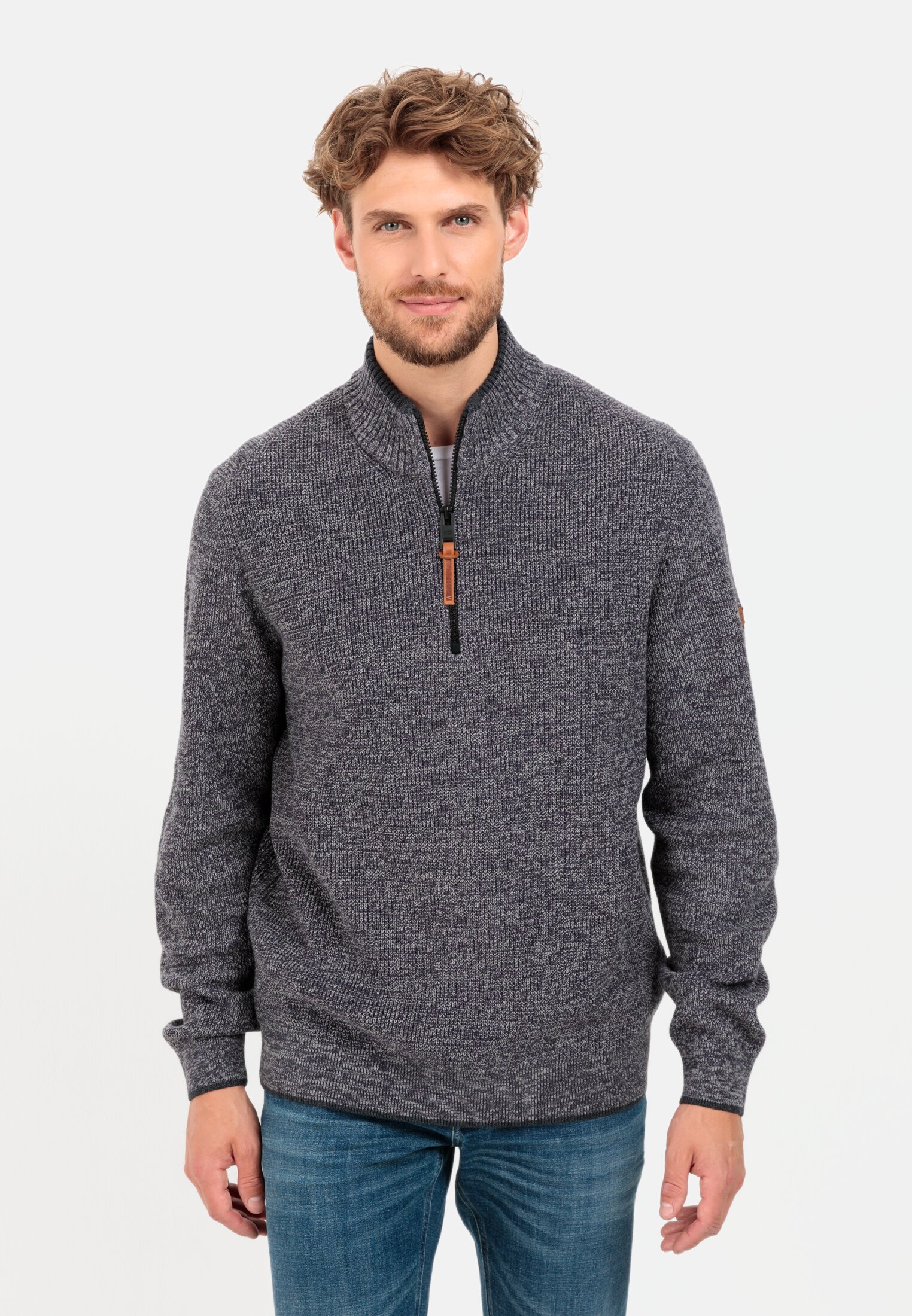 Feinstrick Troyer für Herren in Lila | S | camel active