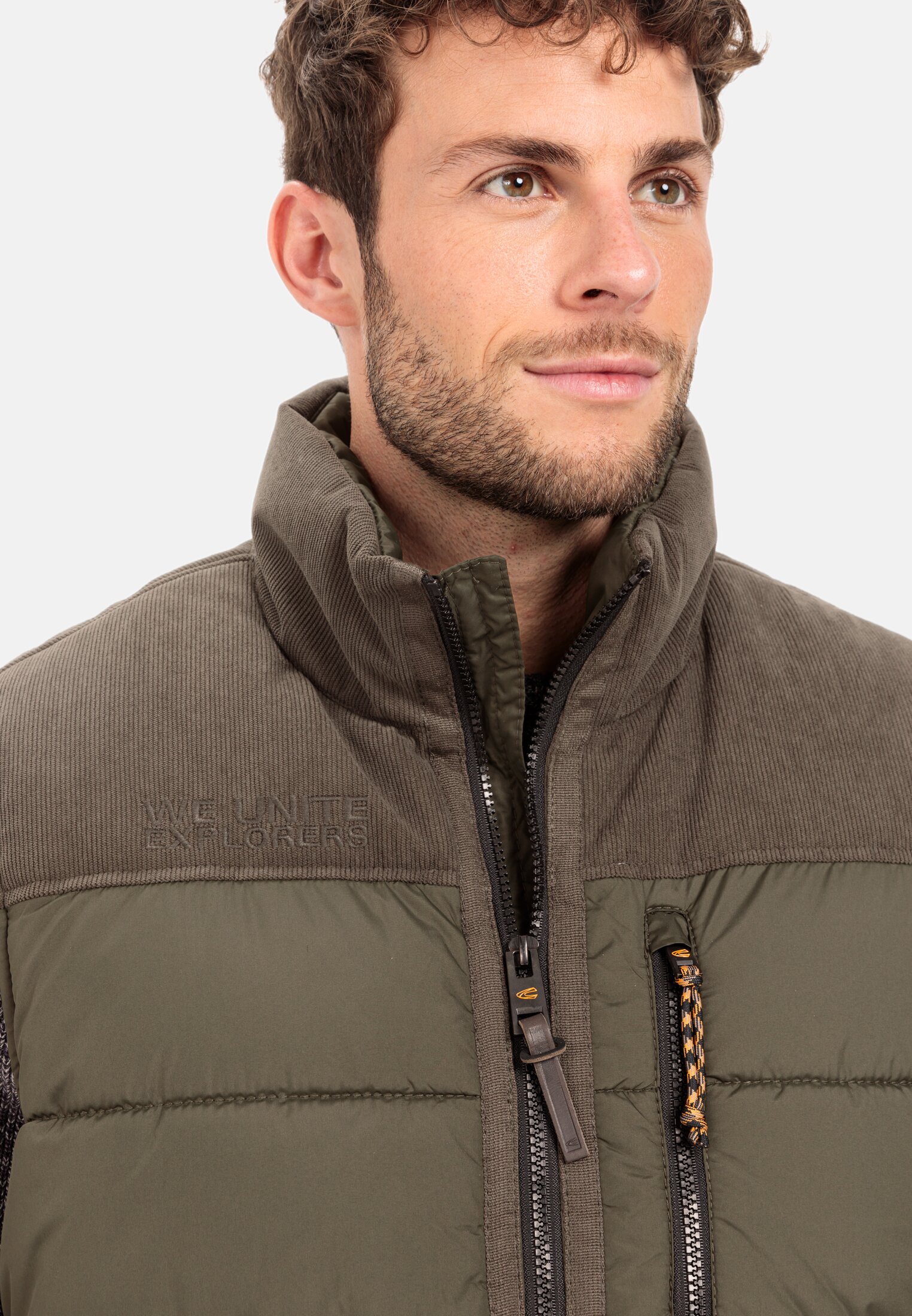 Outdoor Weste für Herren in Dunkel Khaki | 66