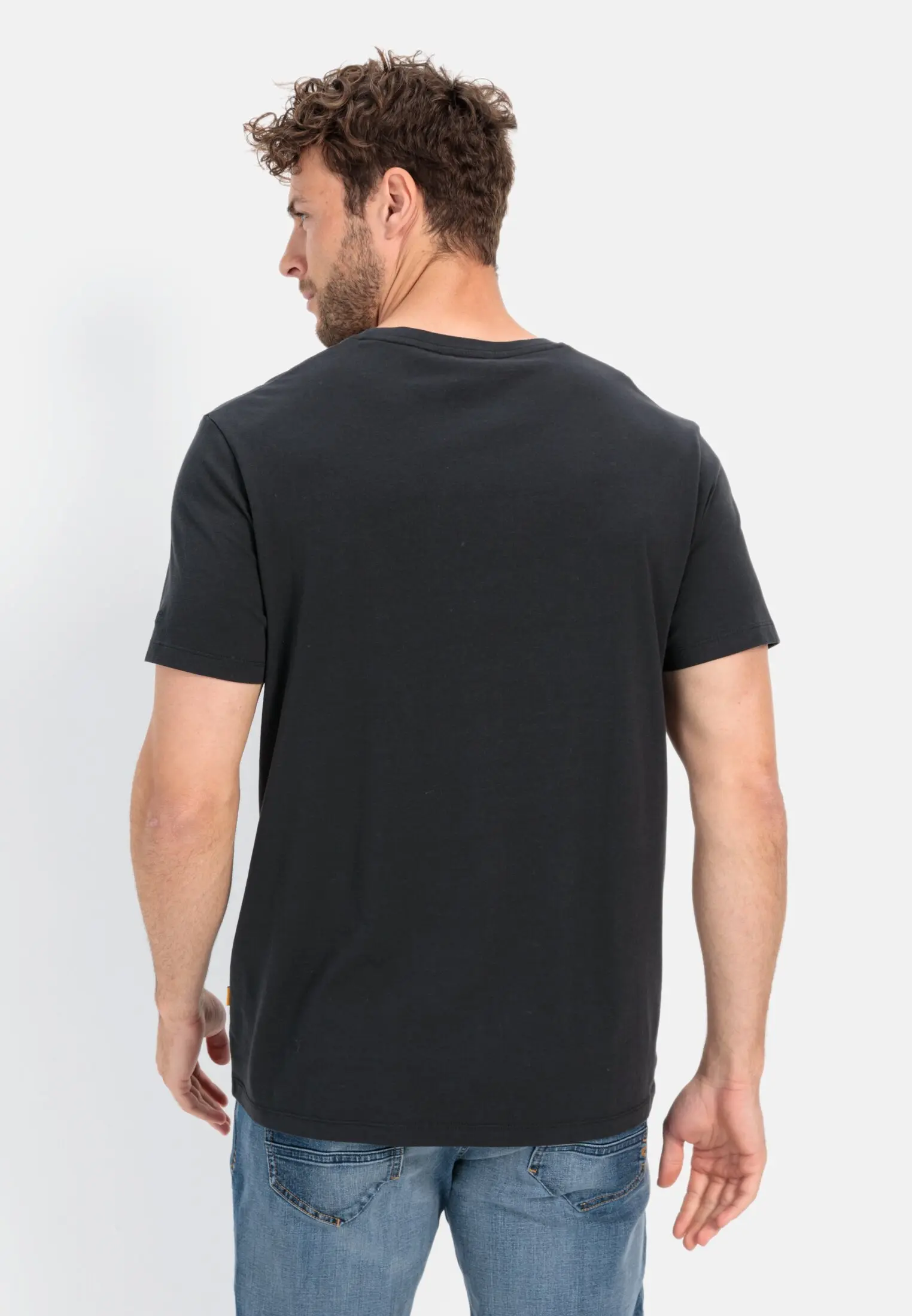T-Shirt mit Print für Herren in Schwarz | S | camel active