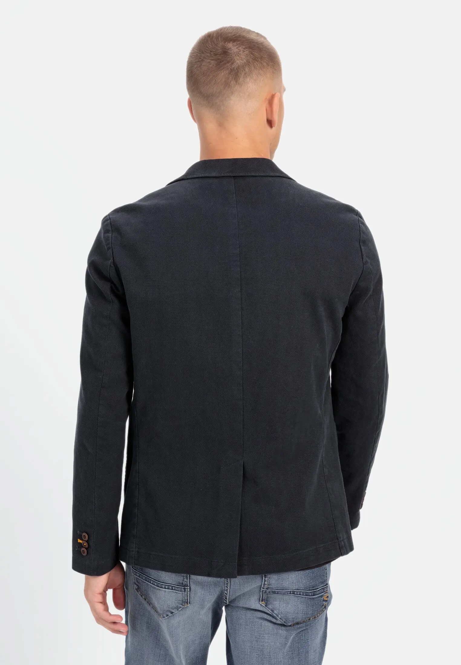 Casual jacket for Men in Dark blue camel active