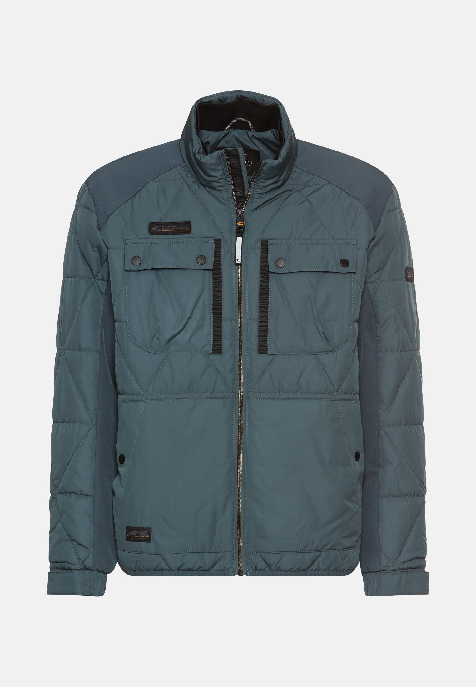 Herren Blouson mit wasserabweisender Funktion Tintenblau frontal vorn