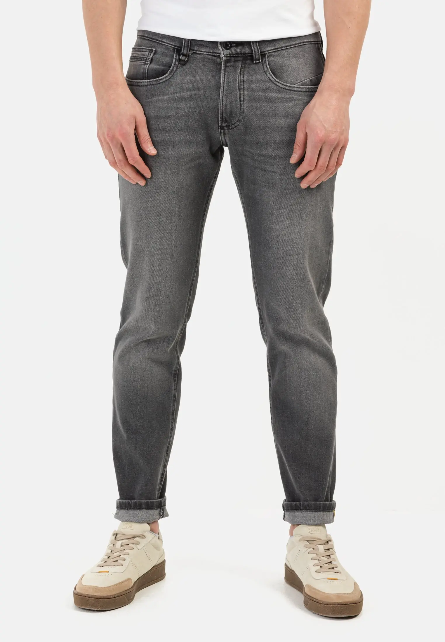Slim Fit für Herren in Dunkelgrau | 36/36 | camel active