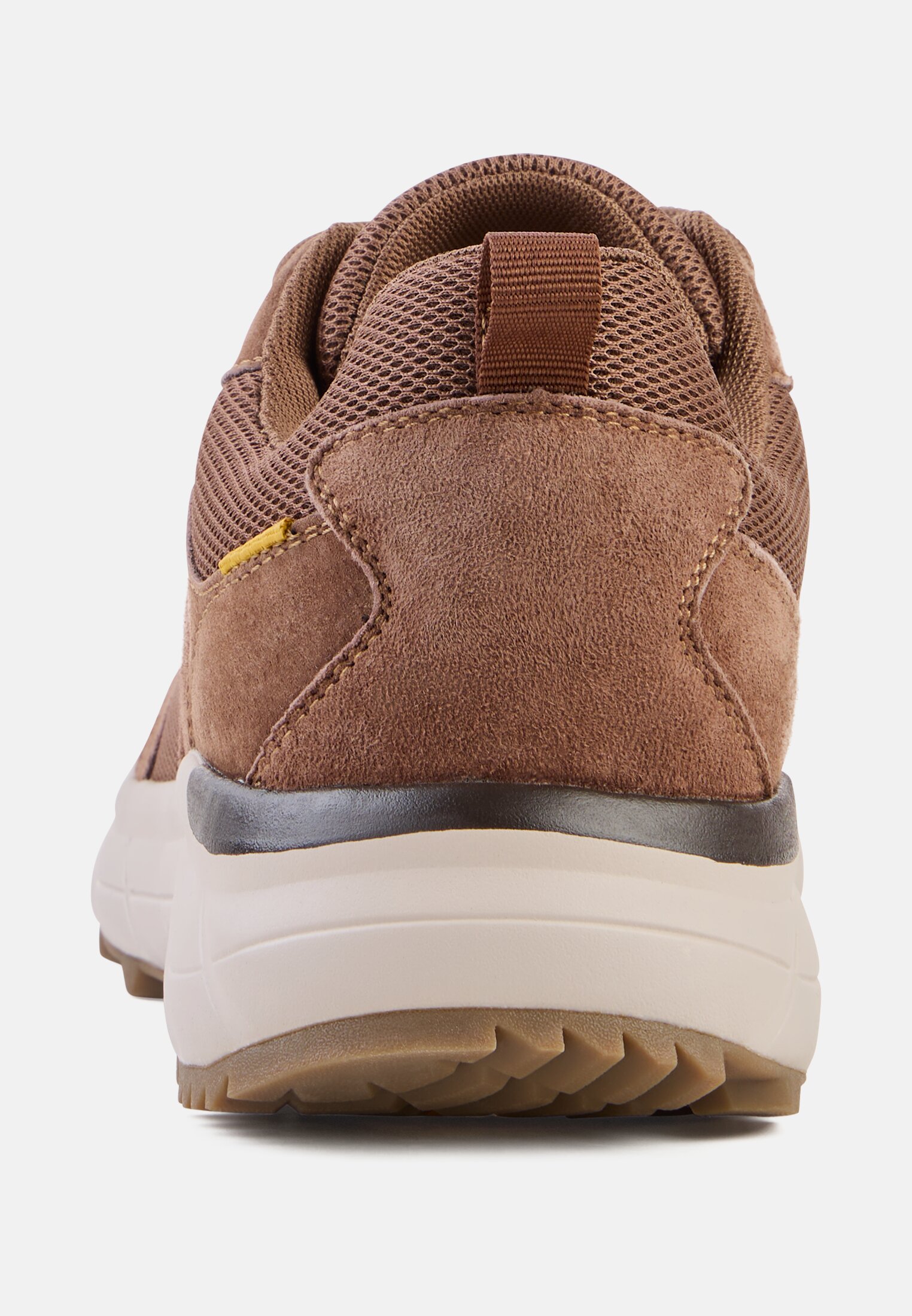 Heren Sneakers met een gripvaste zool Lichtbruin front dichtbij