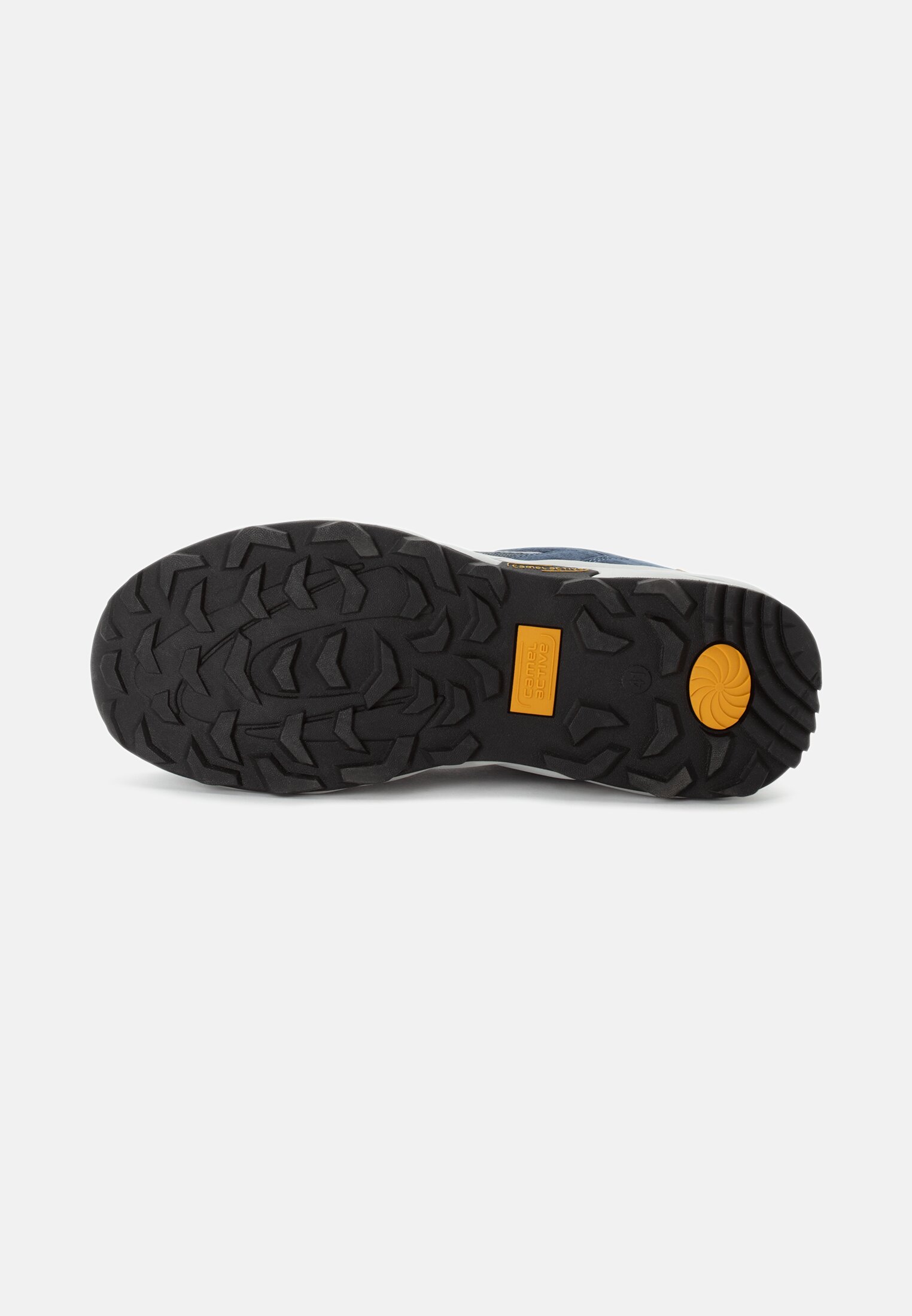 Men Sneakers with a grippy sole Blue close back
