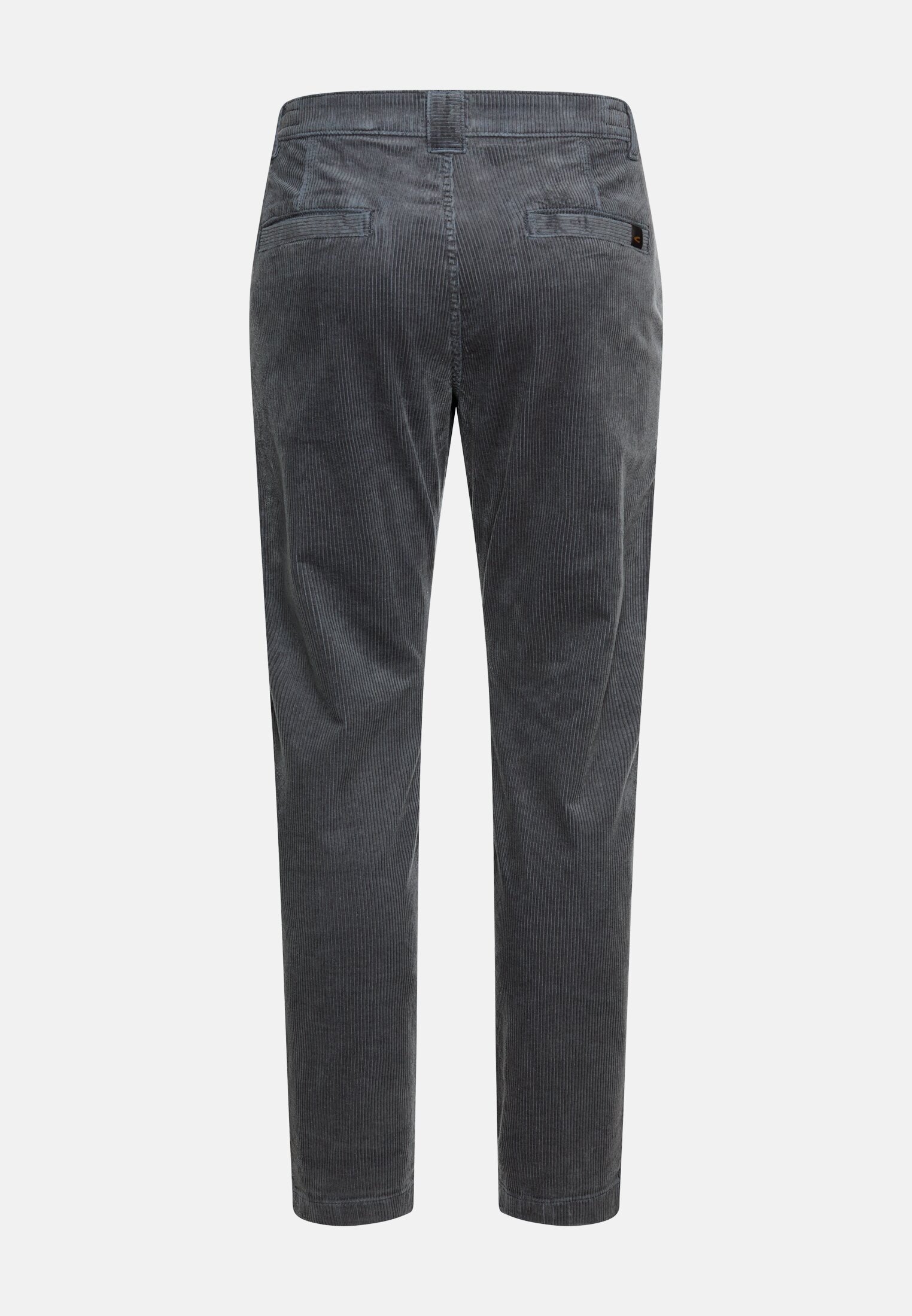 Men Regular Fit Cord Chino Ink blue frontal back