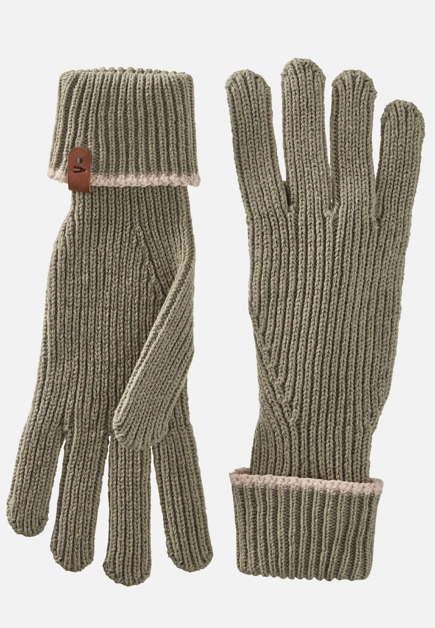 Strickhandschuhe für Damen in Khaki | S | camel active