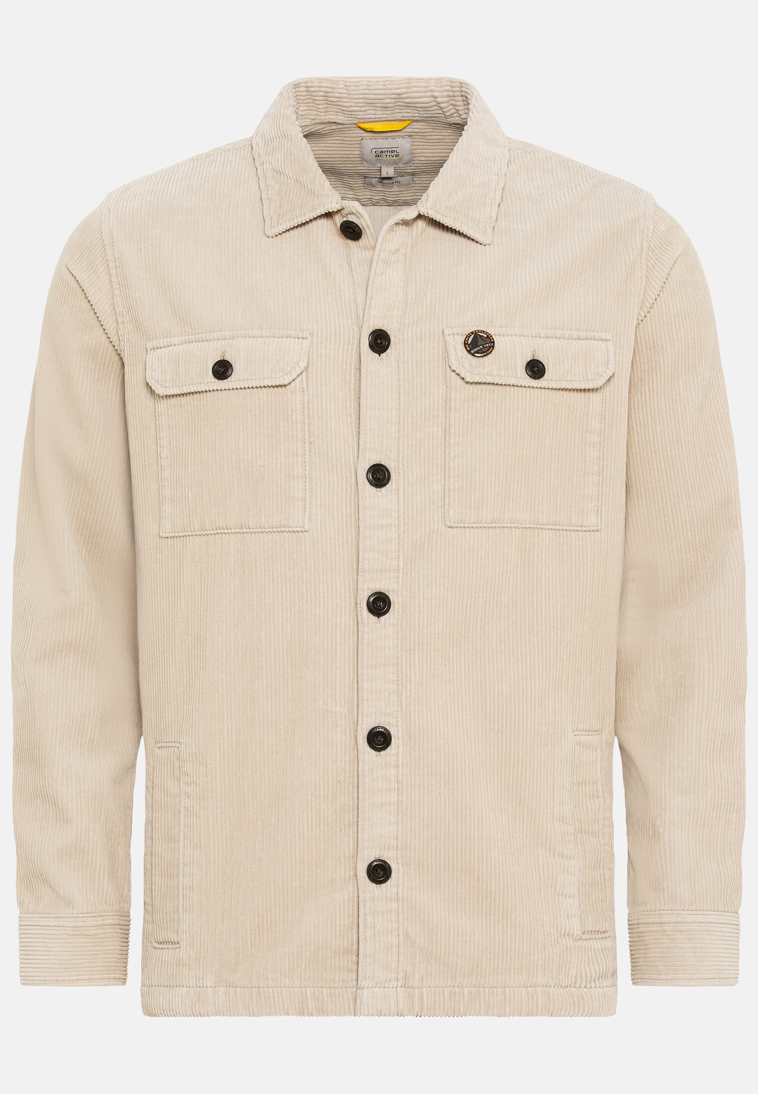 Corduroy Overshirt for Herren in Beige | S | camel active