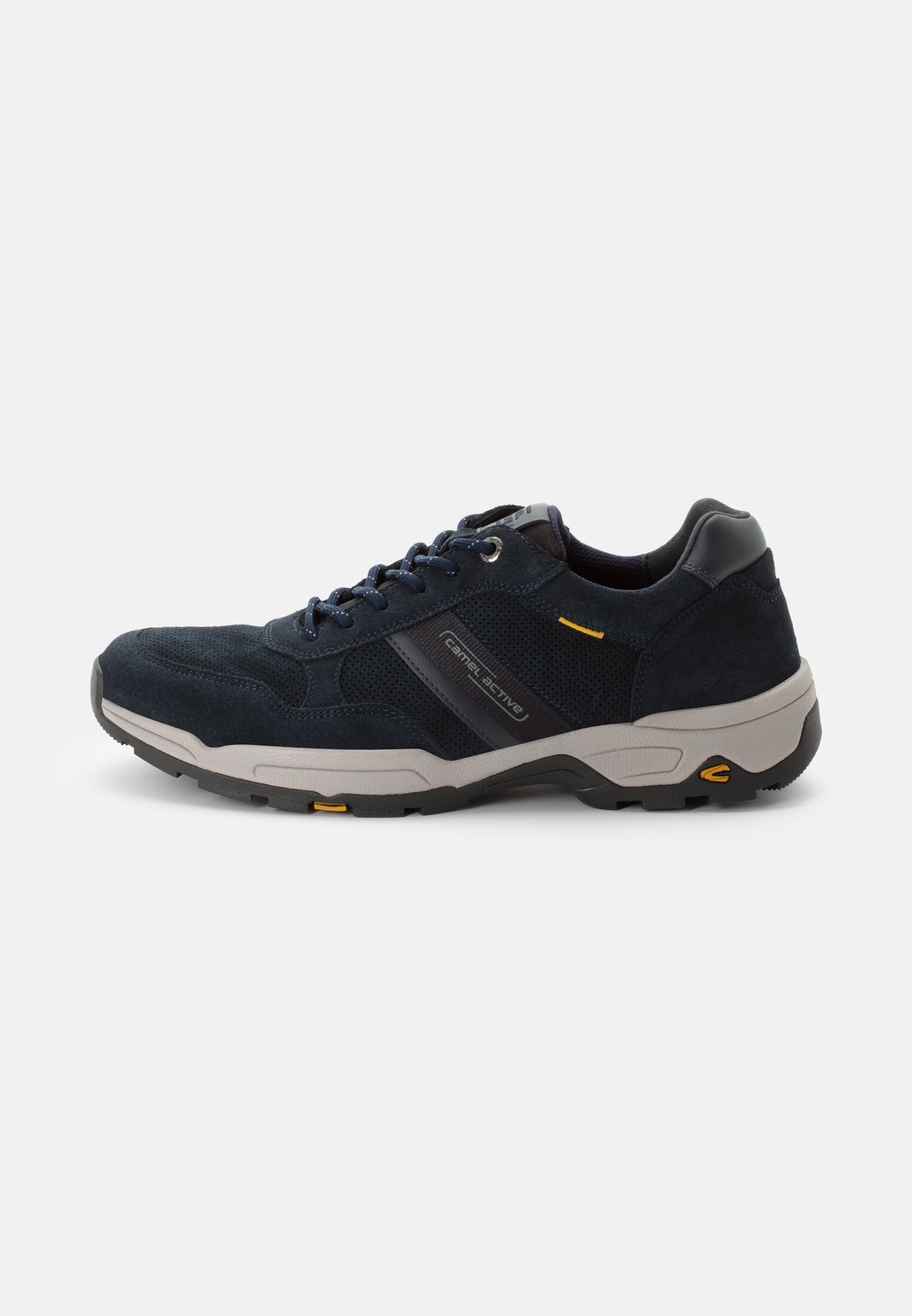 Heren Sneakers met een gripvaste loopzool Blauw frontaal voor