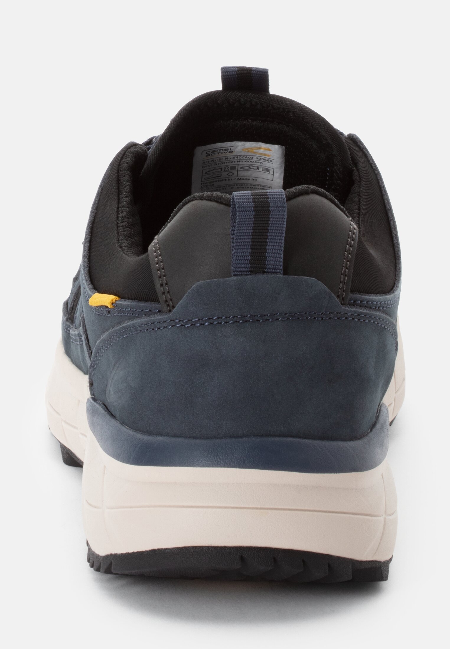 Heren Sneaker met phylonzool Bruin front dichtbij