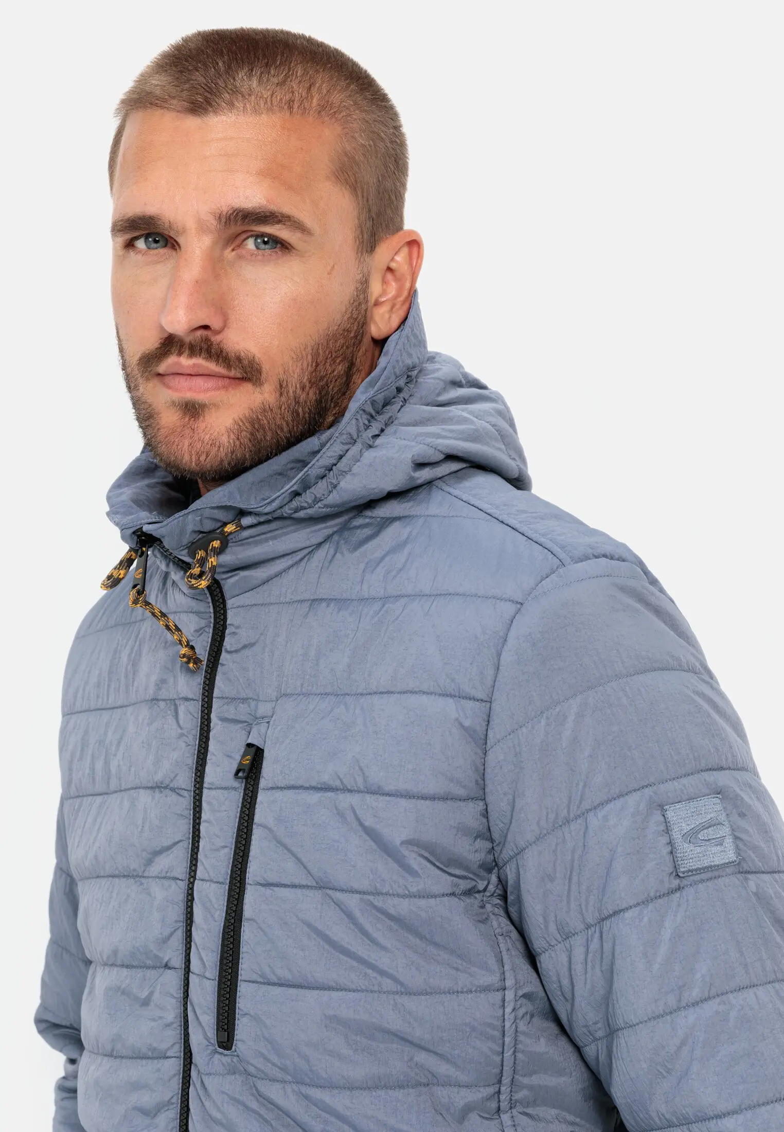 Quilted blouson for Herren in Denim Blue | 52 