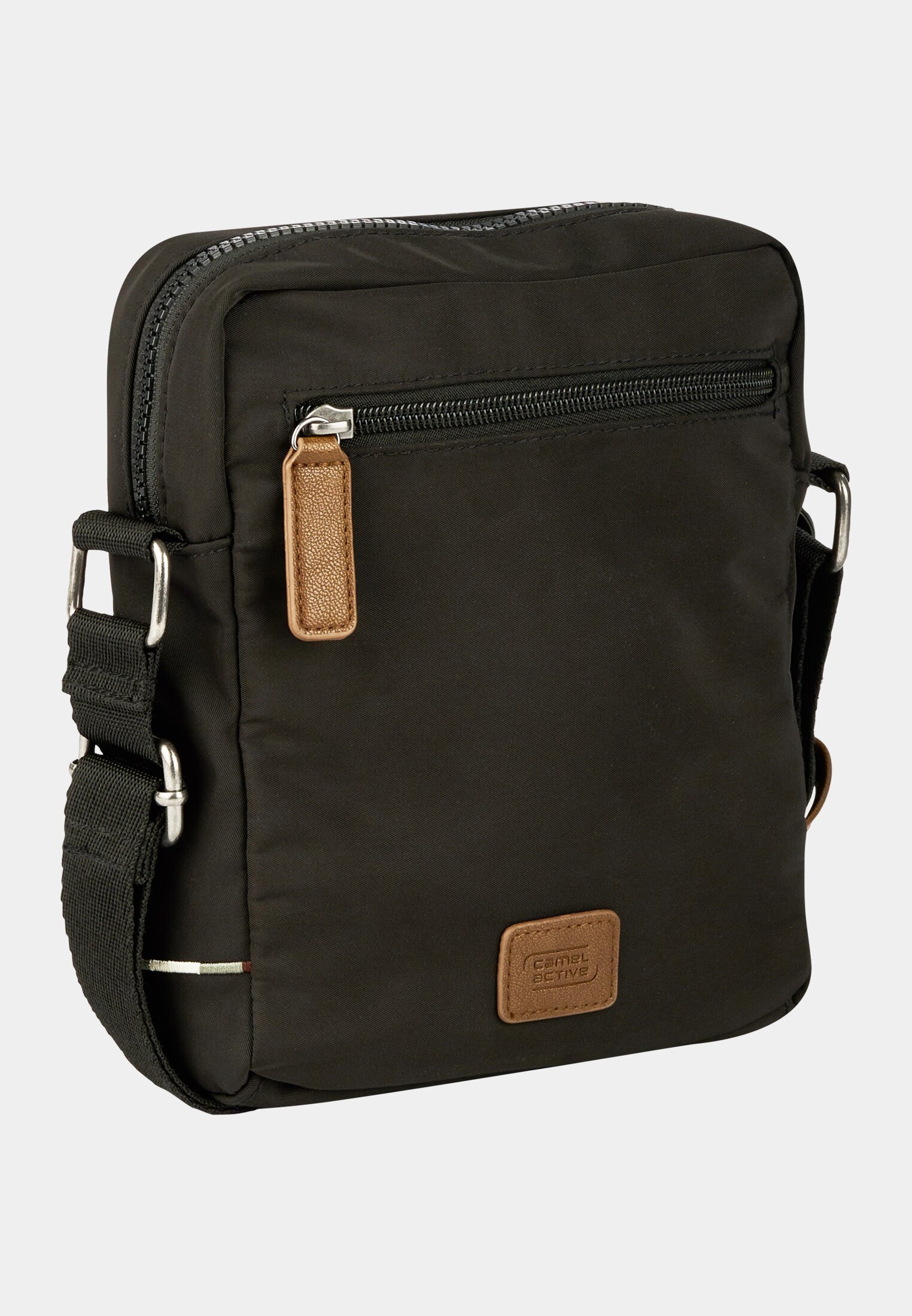 Vrouwen AURUM heuptasje met verstelbare riem Zwart frontaal achter