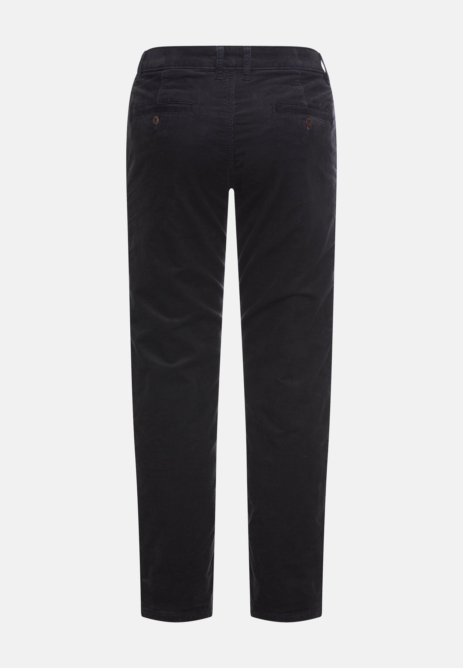 Herren Relaxed Fit Chino mit wärmenden Futter Navyblau frontal hinten