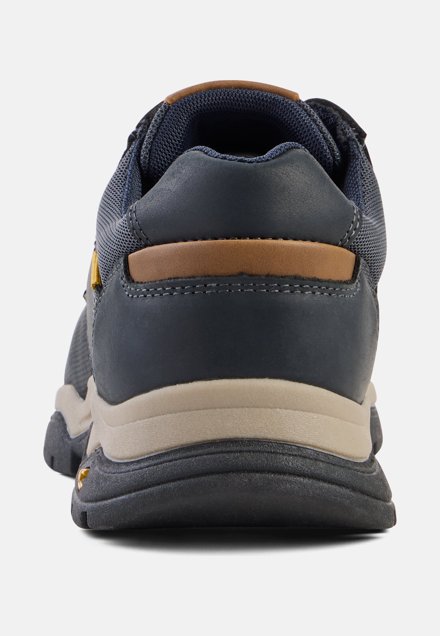 Herren Sneaker mit Grip Sohle Blau vorne nah