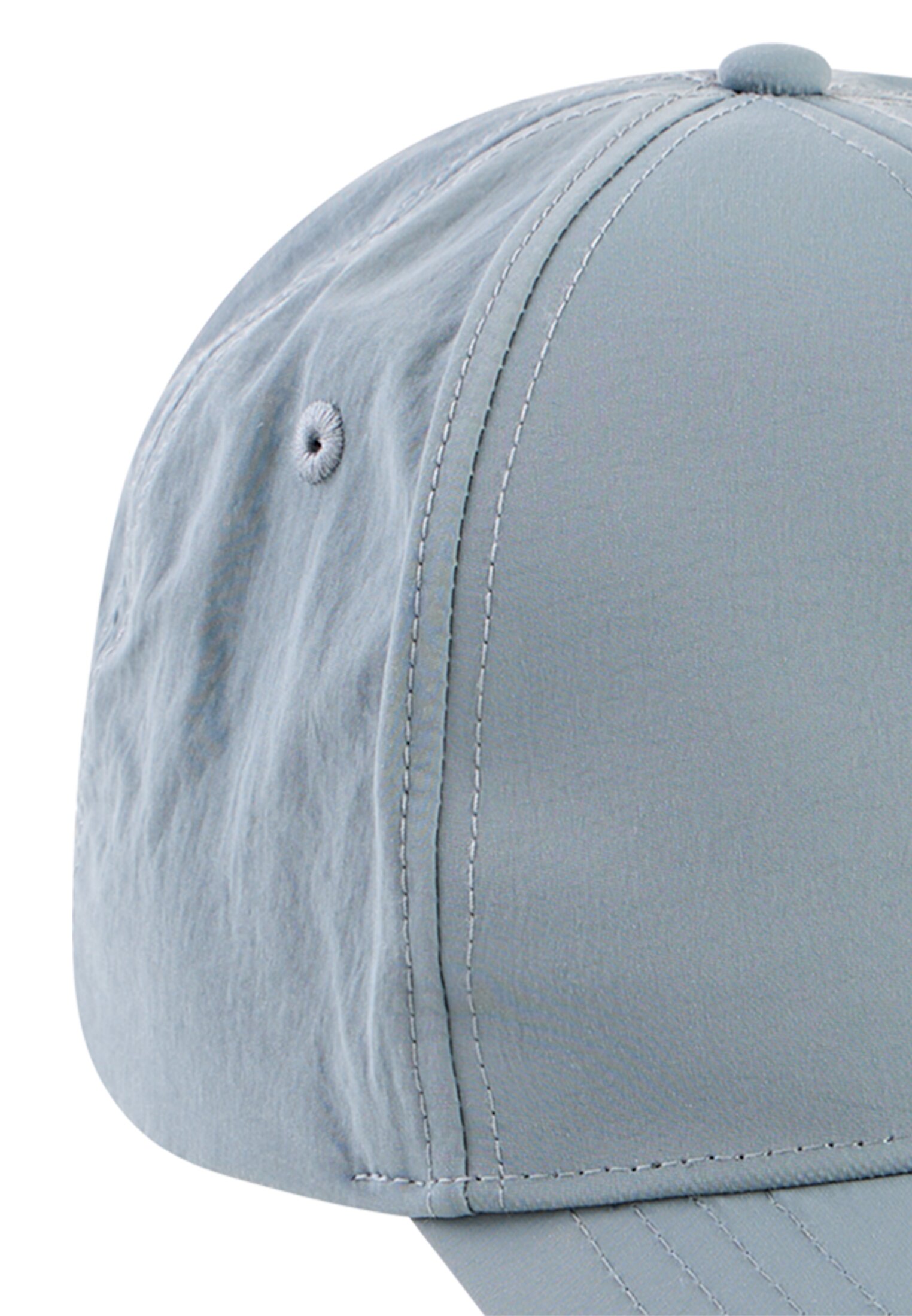 Heren Cap met waterafstotende functie Lichtblauw front dichtbij