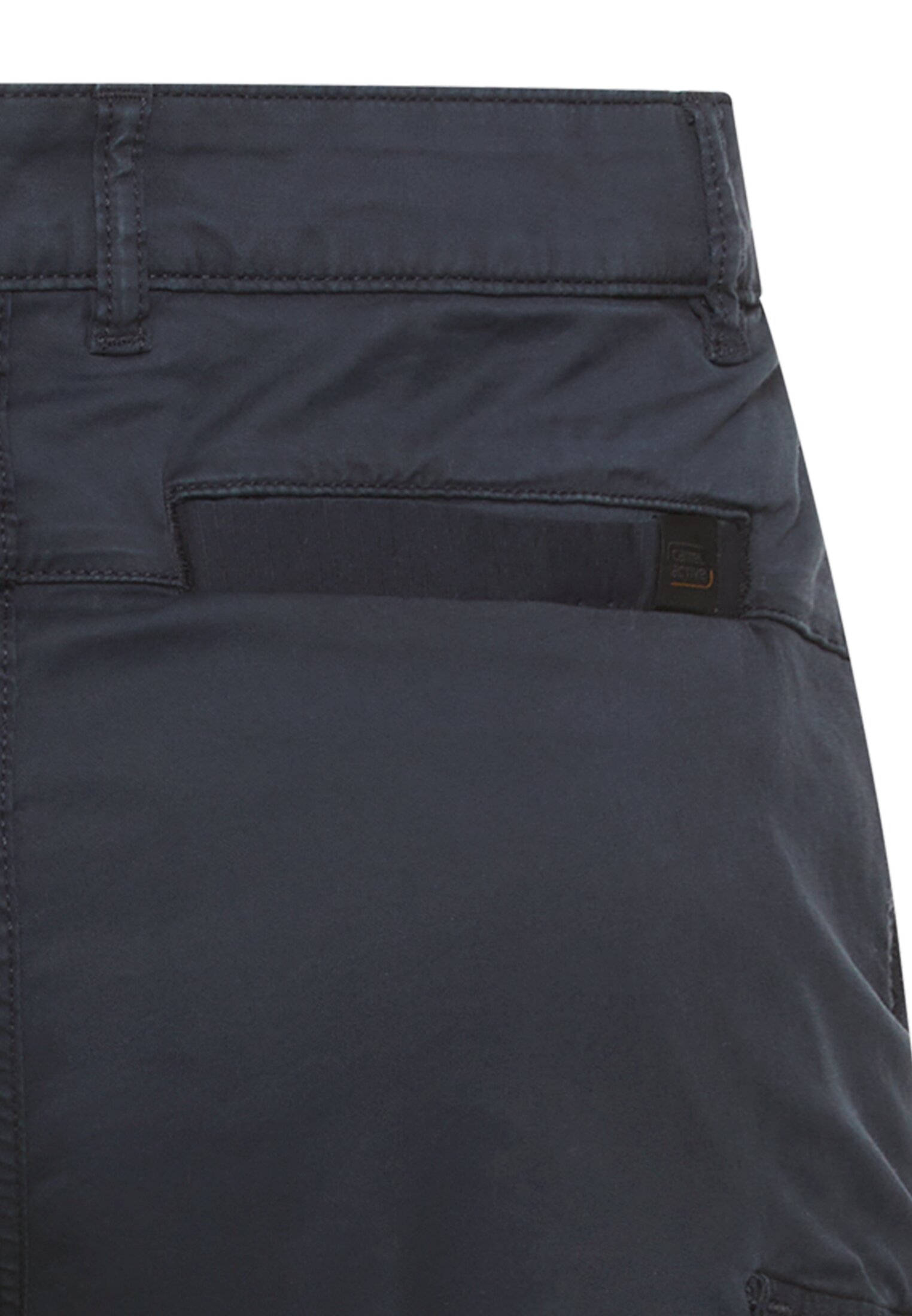Men Trousers with cargo pockets Dark Blue close back