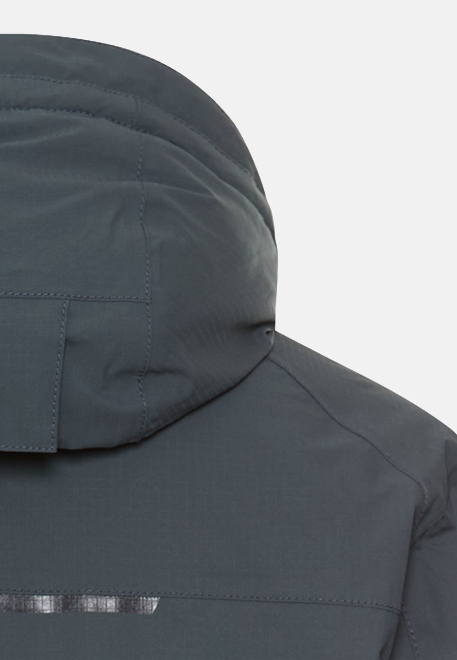 Men teXXXactive® jacket with removable hood Ink blue close back