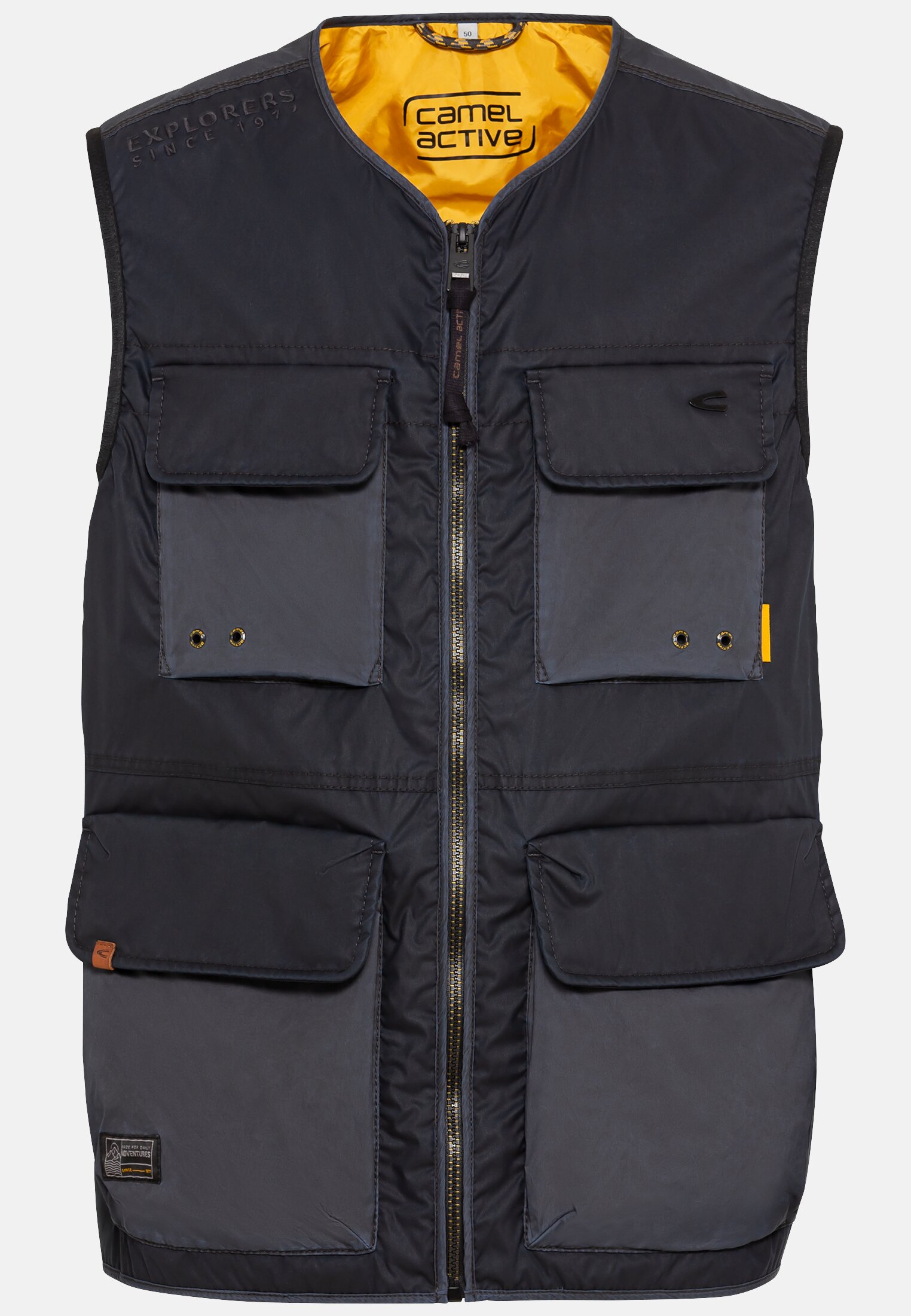 Outdoor gilet voor Heren in Blauw camel active
