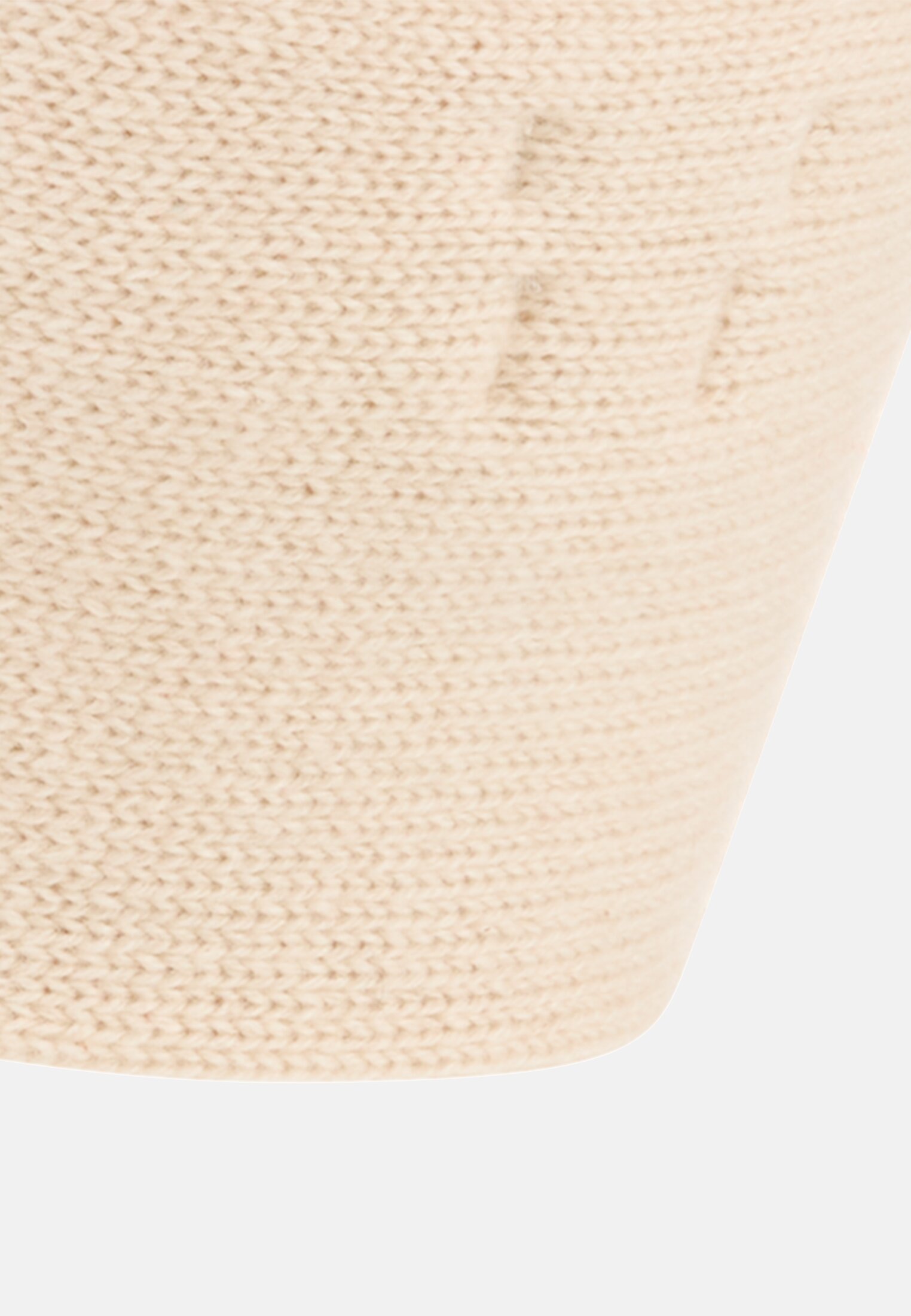 Women Headband made of pure cashmere Beige close back
