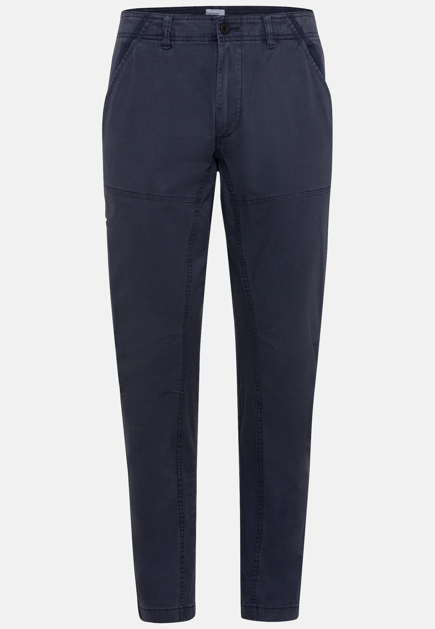 Men Tapered Fit Chino Dark Blue frontal front