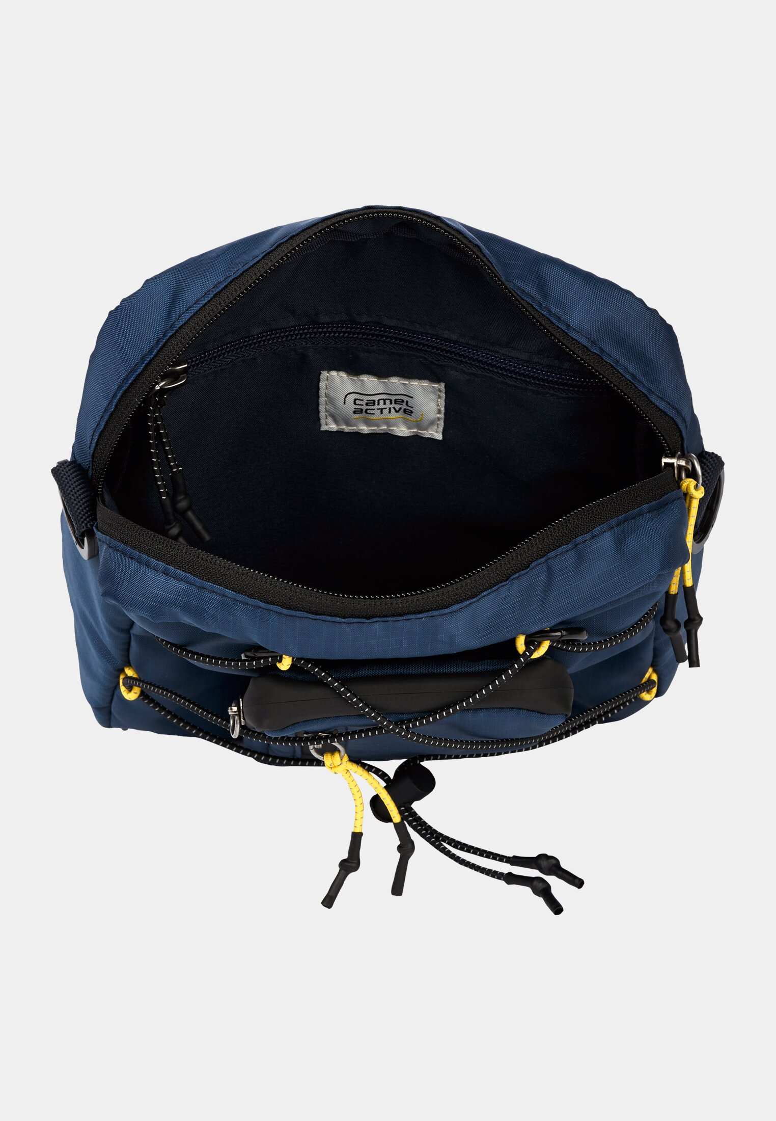 Herren Shores Cross Bag mit reflektierenden Elementen Dunkelblau vorne nah