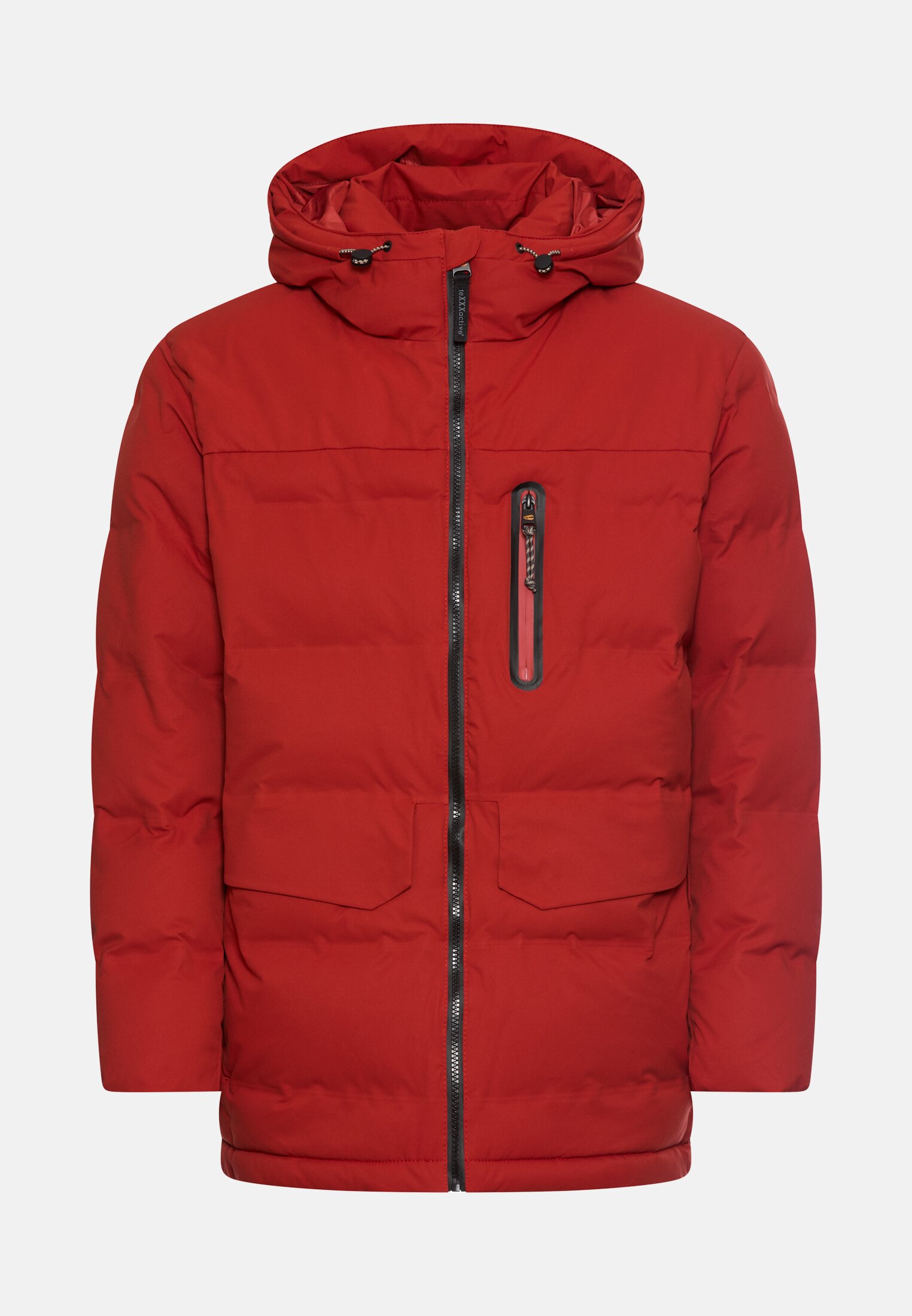 Herren teXXXactive® Funktionsjacke mit versiegelten Nähten Rot frontal vorn